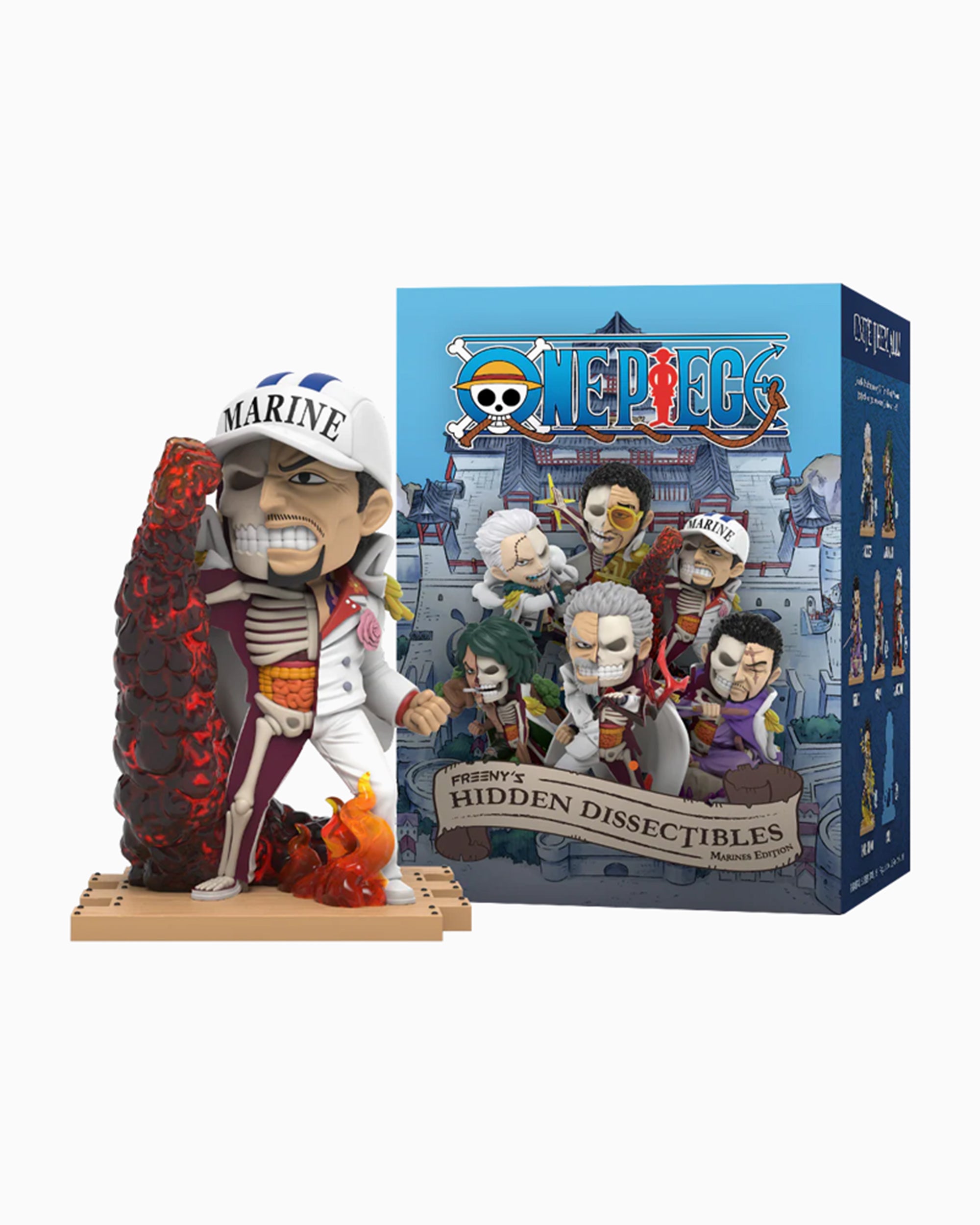 Mighty Jaxx One Piece Marines Edition Freeny's Hidden Dissectibles Sur