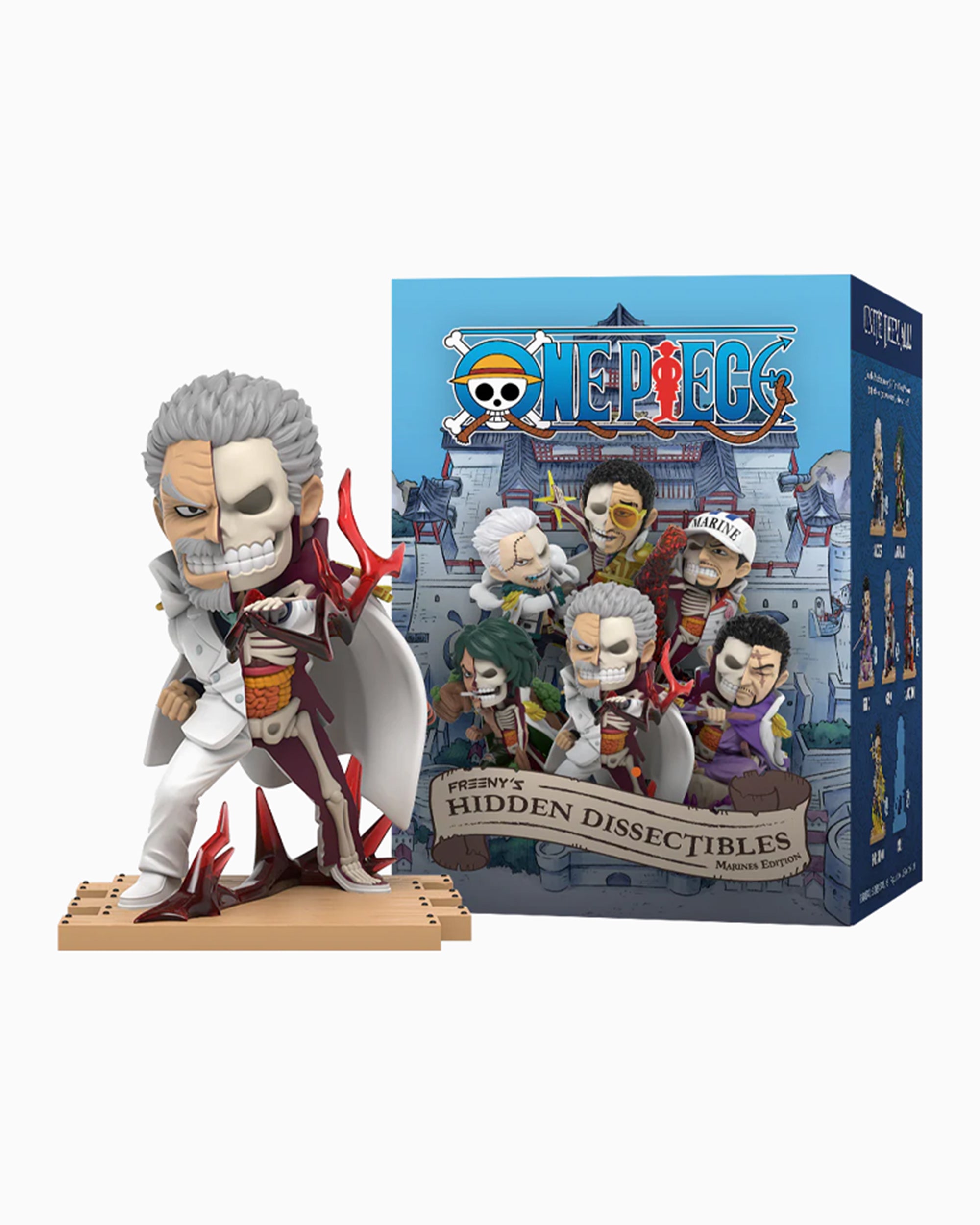 Caja Sorpresa (1 pieza) Mighty Jaxx One Piece Marines Edition Freeny's