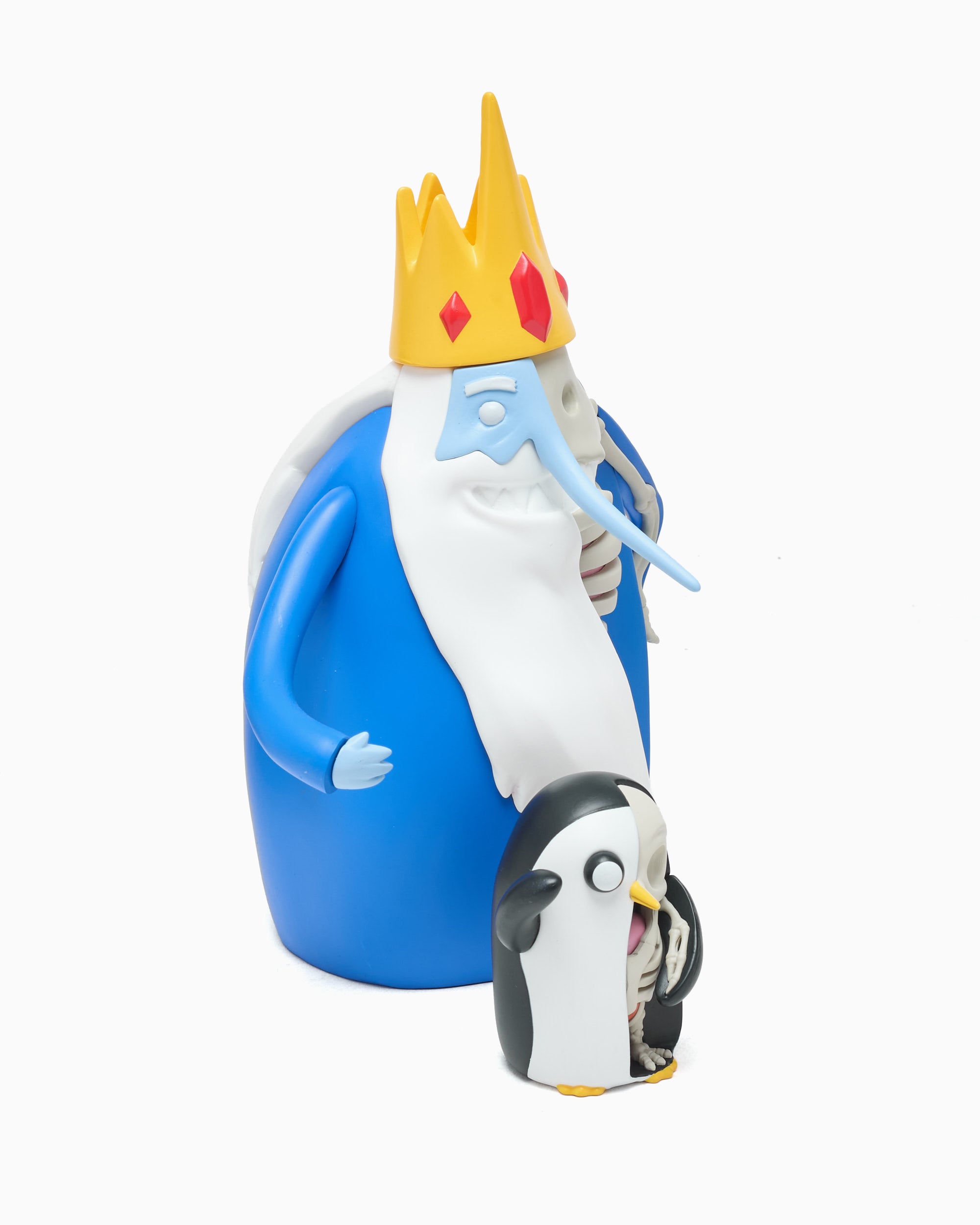 Art Toys Mighty Jaxx XXRay Plus Adventure Time Ice King & Gunter - XXATIKGT