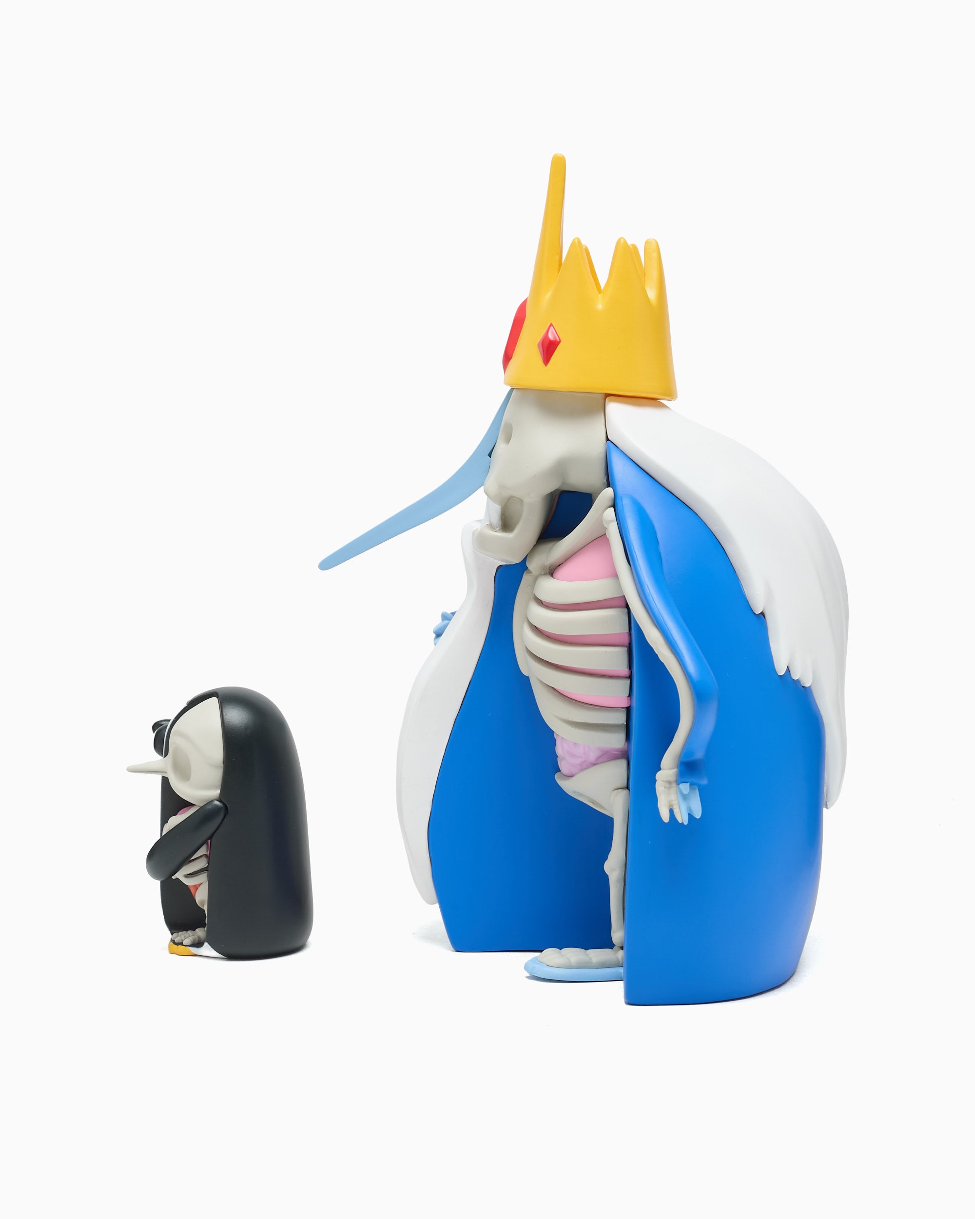 Art Toys Mighty Jaxx XXRay Plus Adventure Time Ice King & Gunter - XXATIKGT