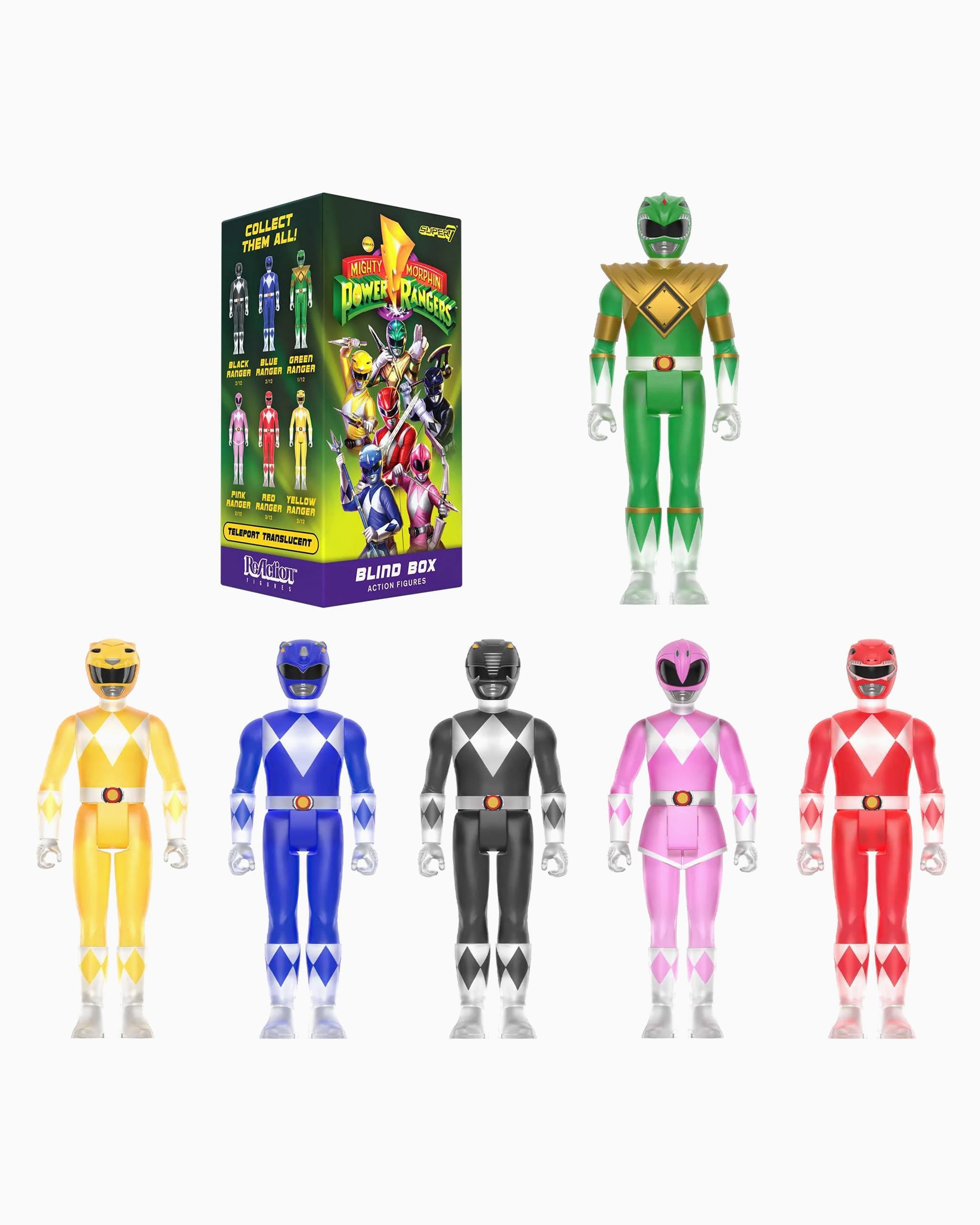 Art Toys Super7 Mighty Morphin Power Rangers Surprise Box (1 Piece) - S7MMPRBBW1