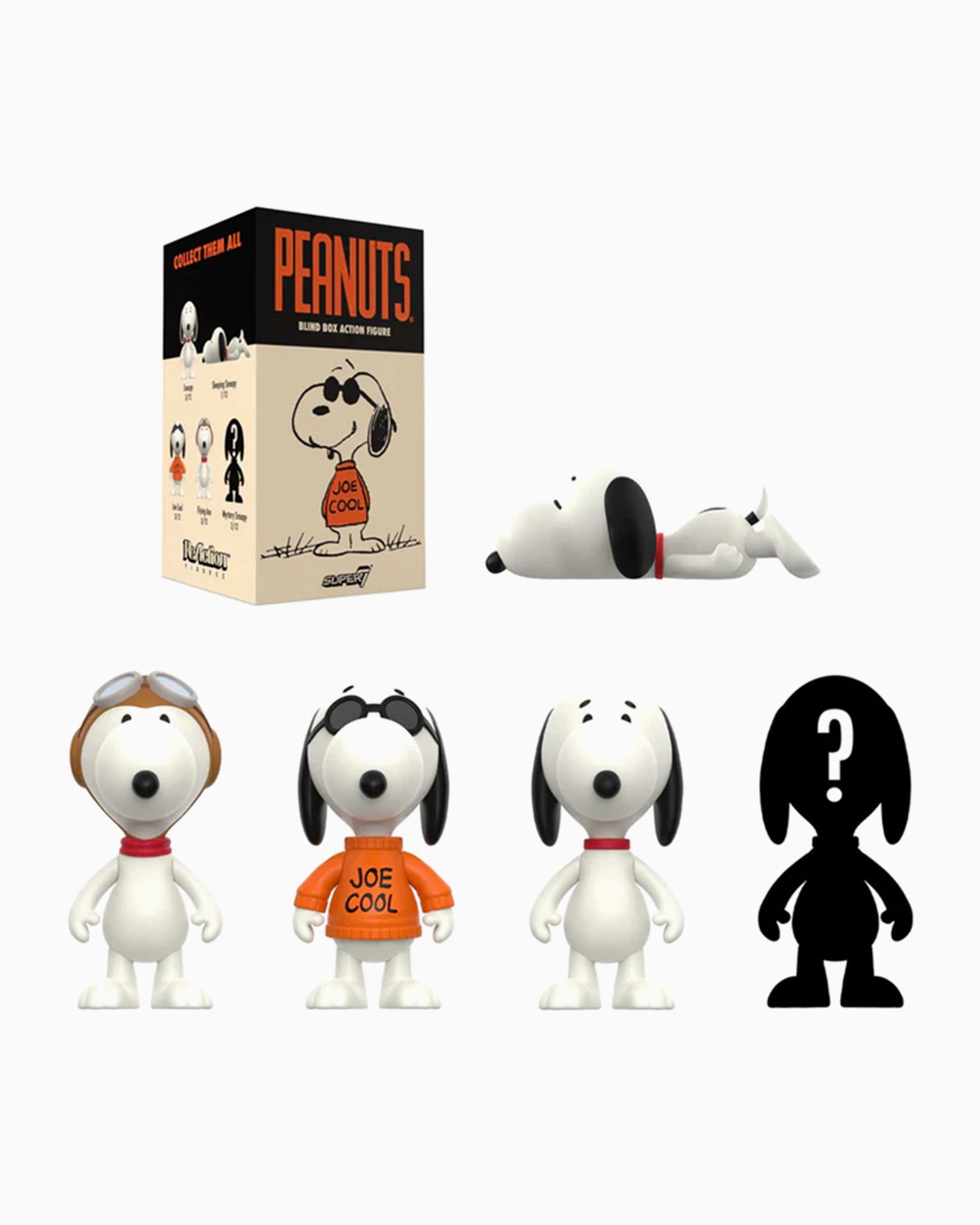 Art Toys Super7 Peanuts (So Many Snoopies!) Surprise Box (1 Piece) - S7BBPNTSMS
