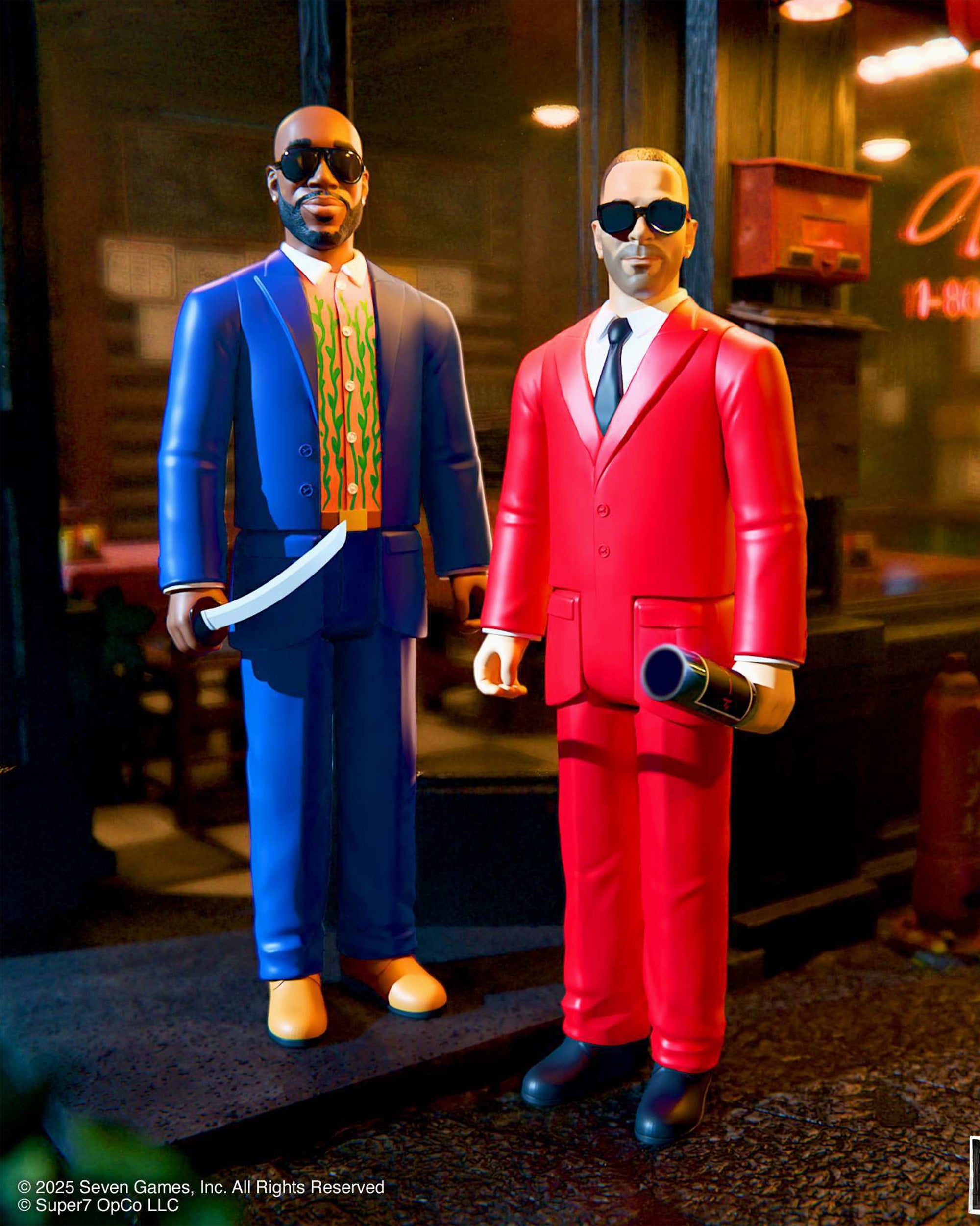 Super7 ReAction Alfredo Freddie Gibbs and The Alchemist 2-Pack