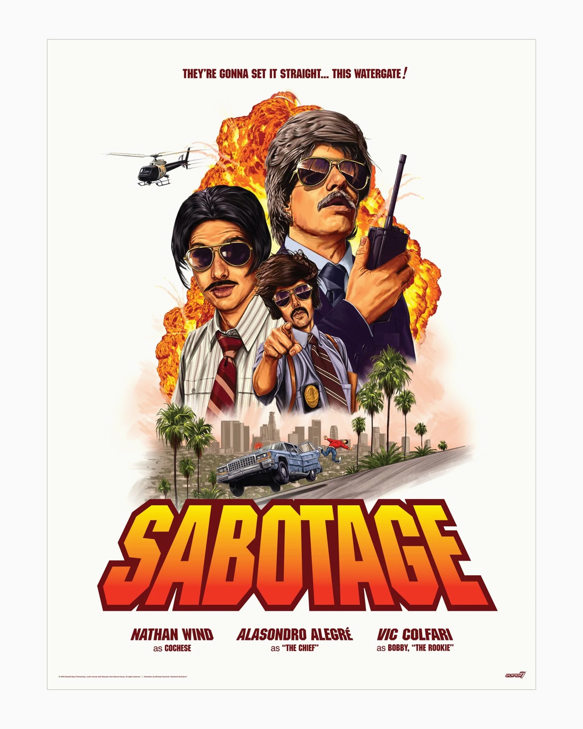 Super7 ReAction Beastie Boys - Sabotage (3 Pack)