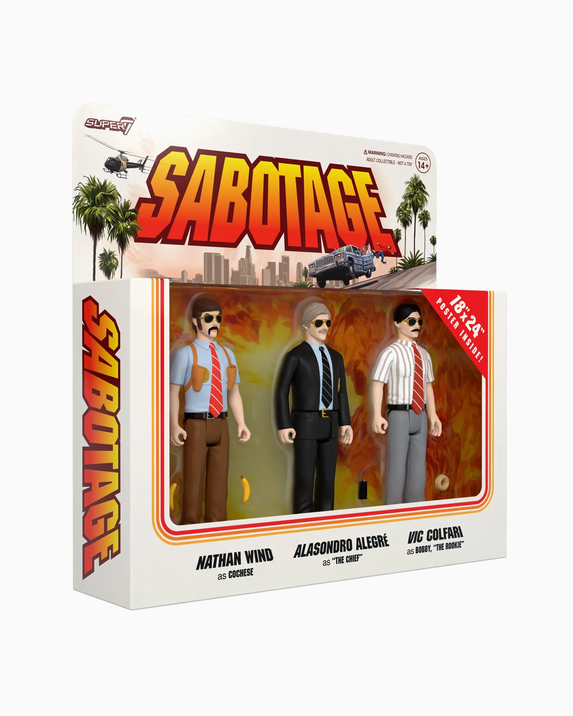 Super7 ReAction Beastie Boys - Sabotage (3 Pack)