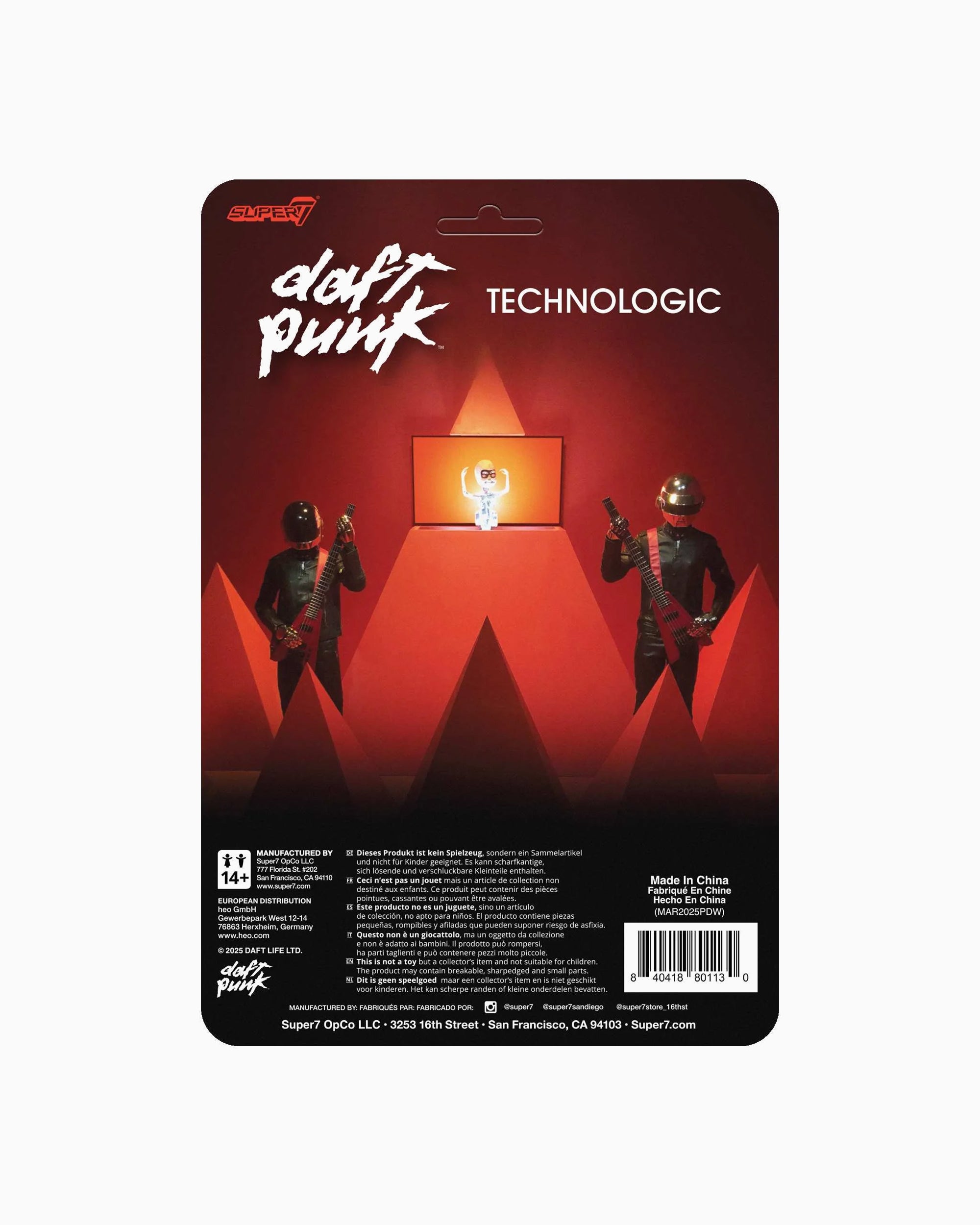 Super7 ReAction Daft Punk Human After All