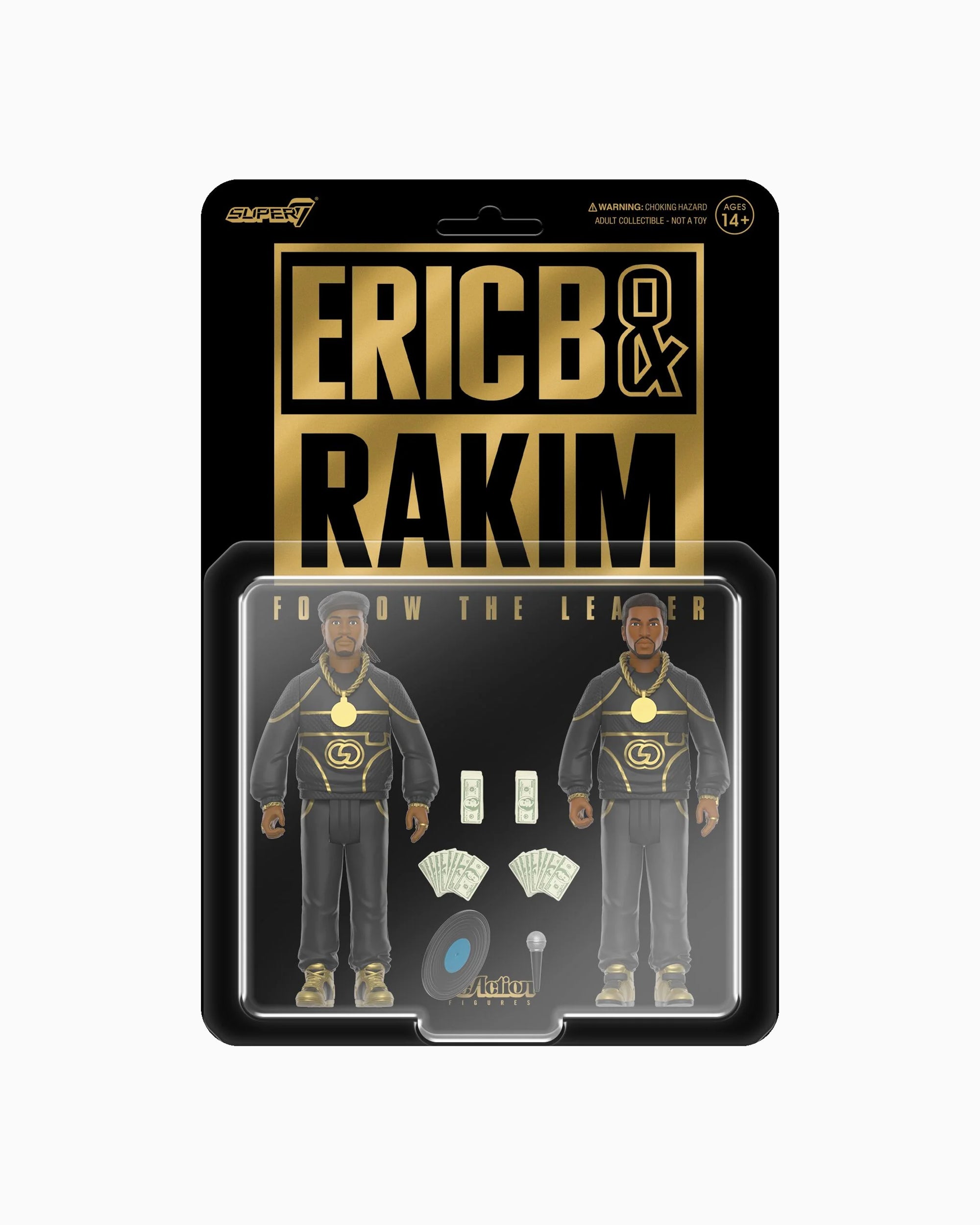 Super7 ReAction Eric B & Rakim Follow The Leader 2 Pack
