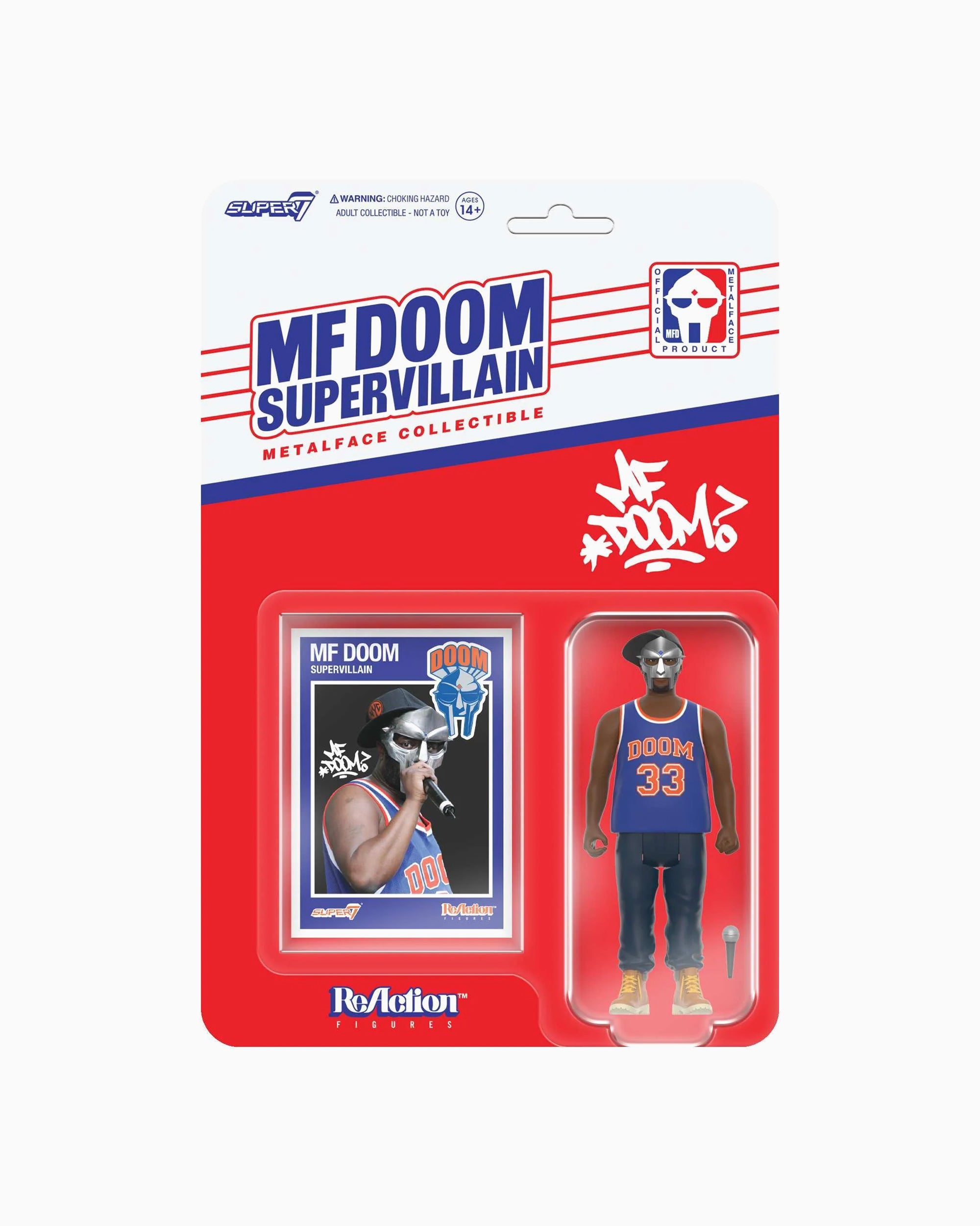 Super7 ReAction MF Doom (NYC)