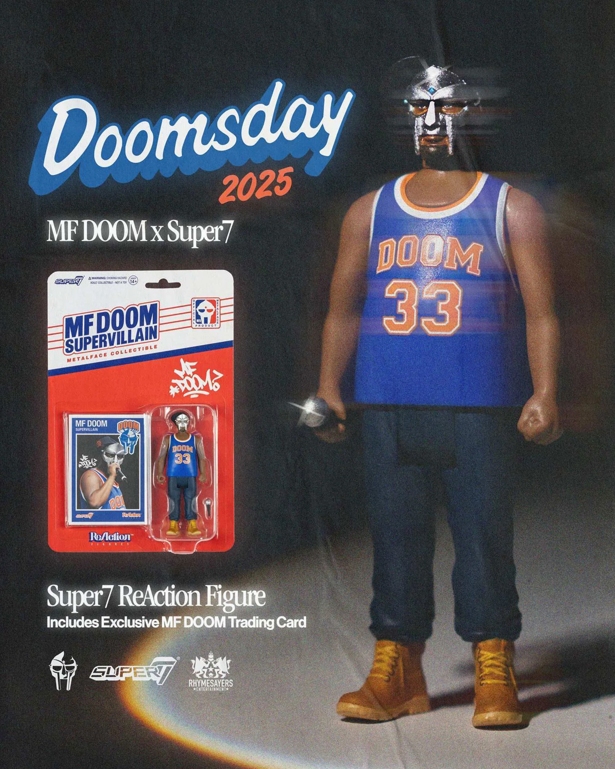 Super7 ReAction MF Doom (NYC)