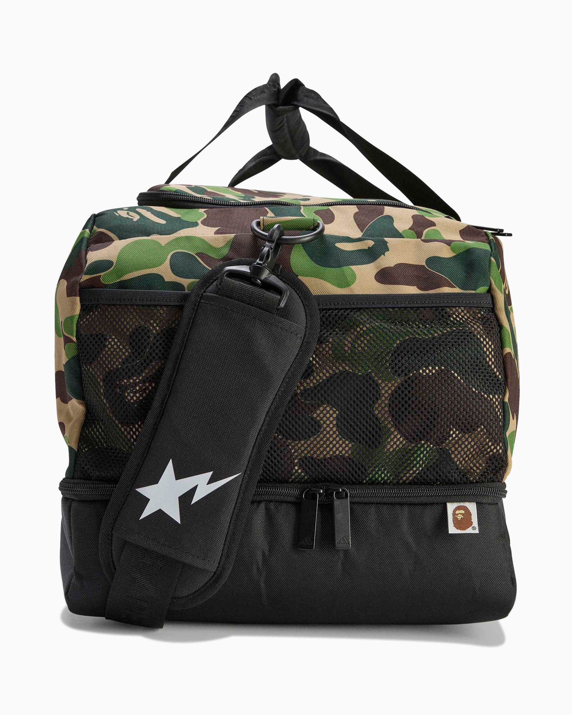 バッグ adidas BAPE DUFFLE BAG adidas Originals x BAPE Unisex Duffle Bag 56,9 L