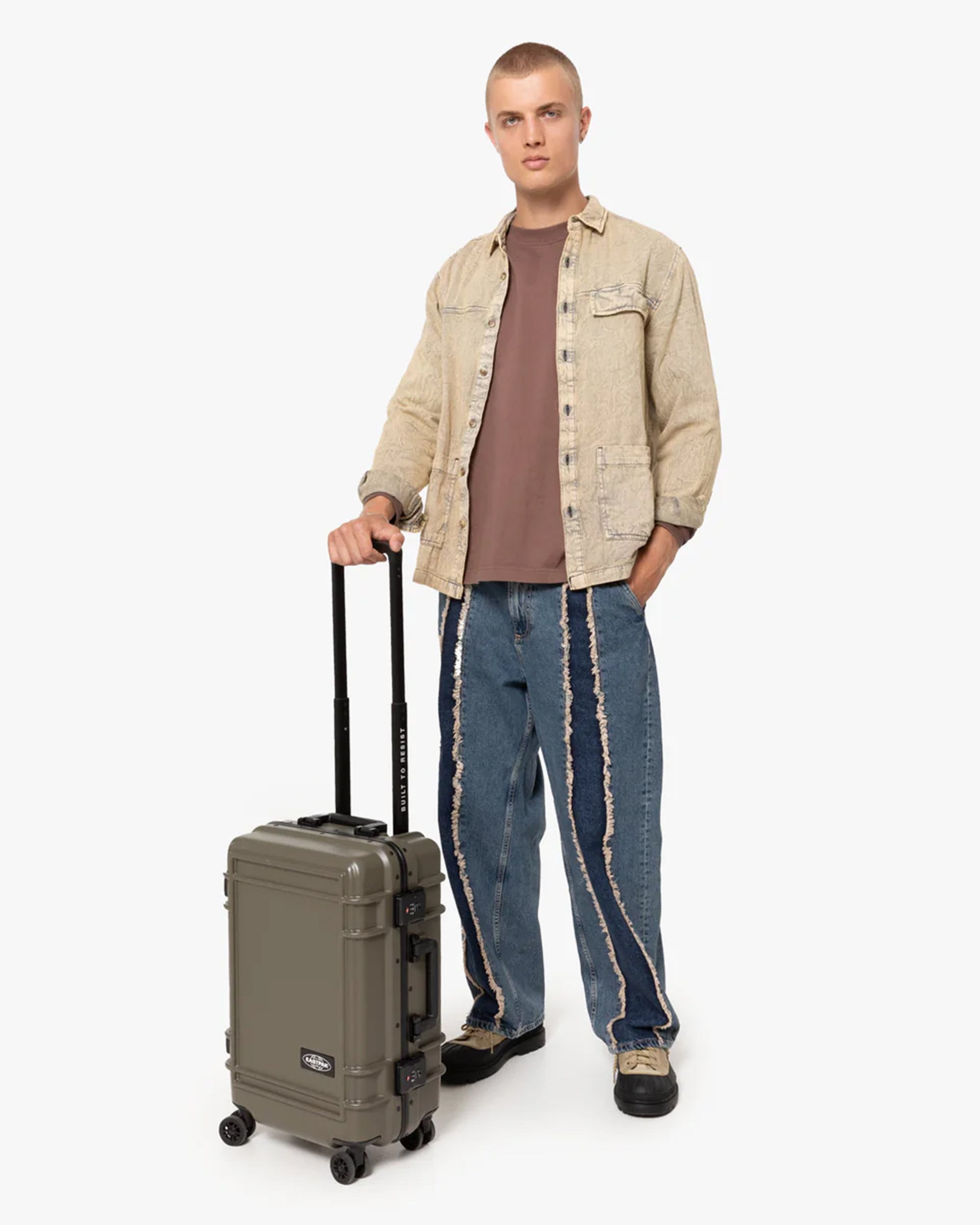 Backpacks and Suitcases Eastpak Resist'r Luggage Case (S) Unisex Suitcase - EK0A5BJEJ321