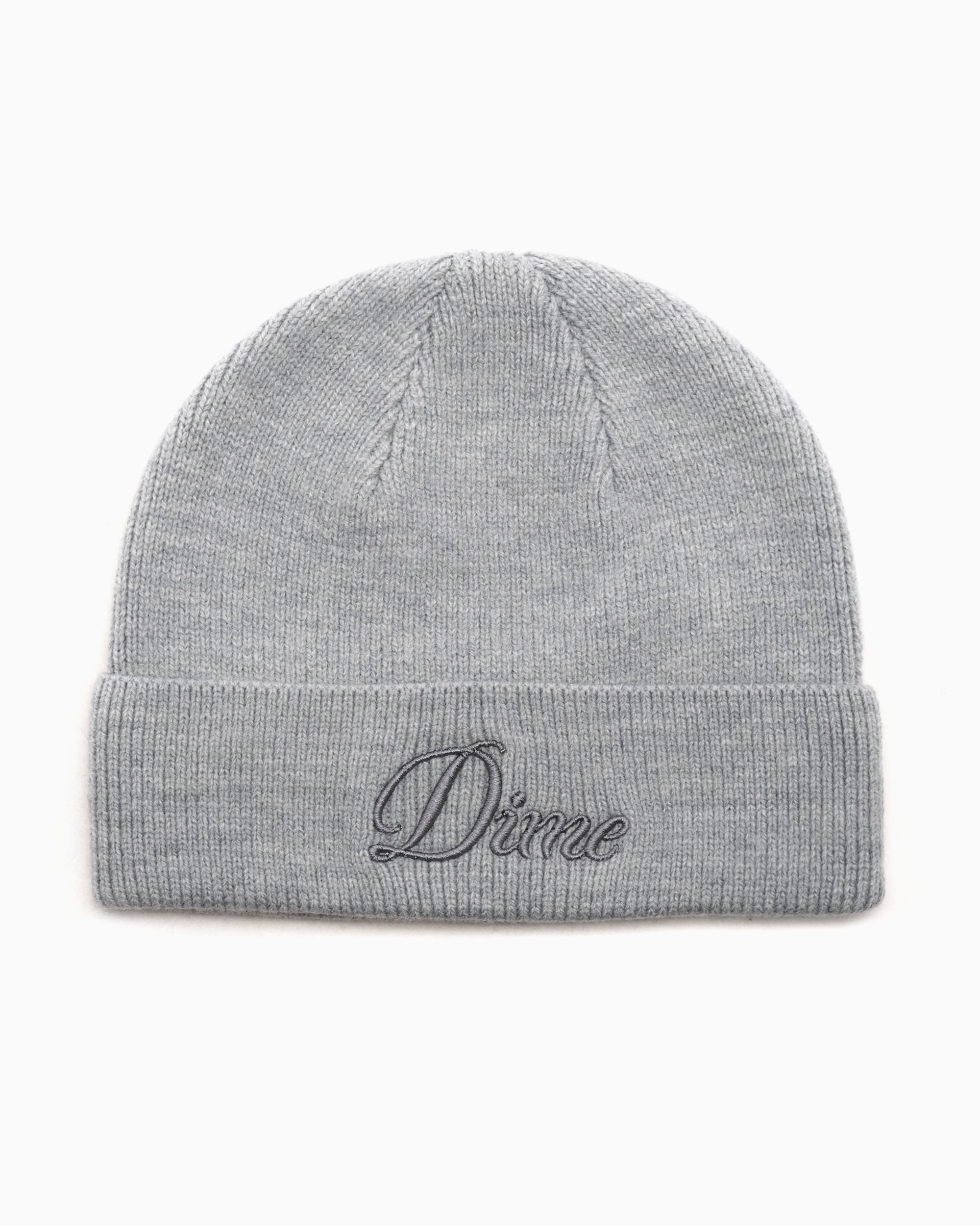 Dime MTL Cursive Unisex Wool Fold Beanie Unisex Beanie