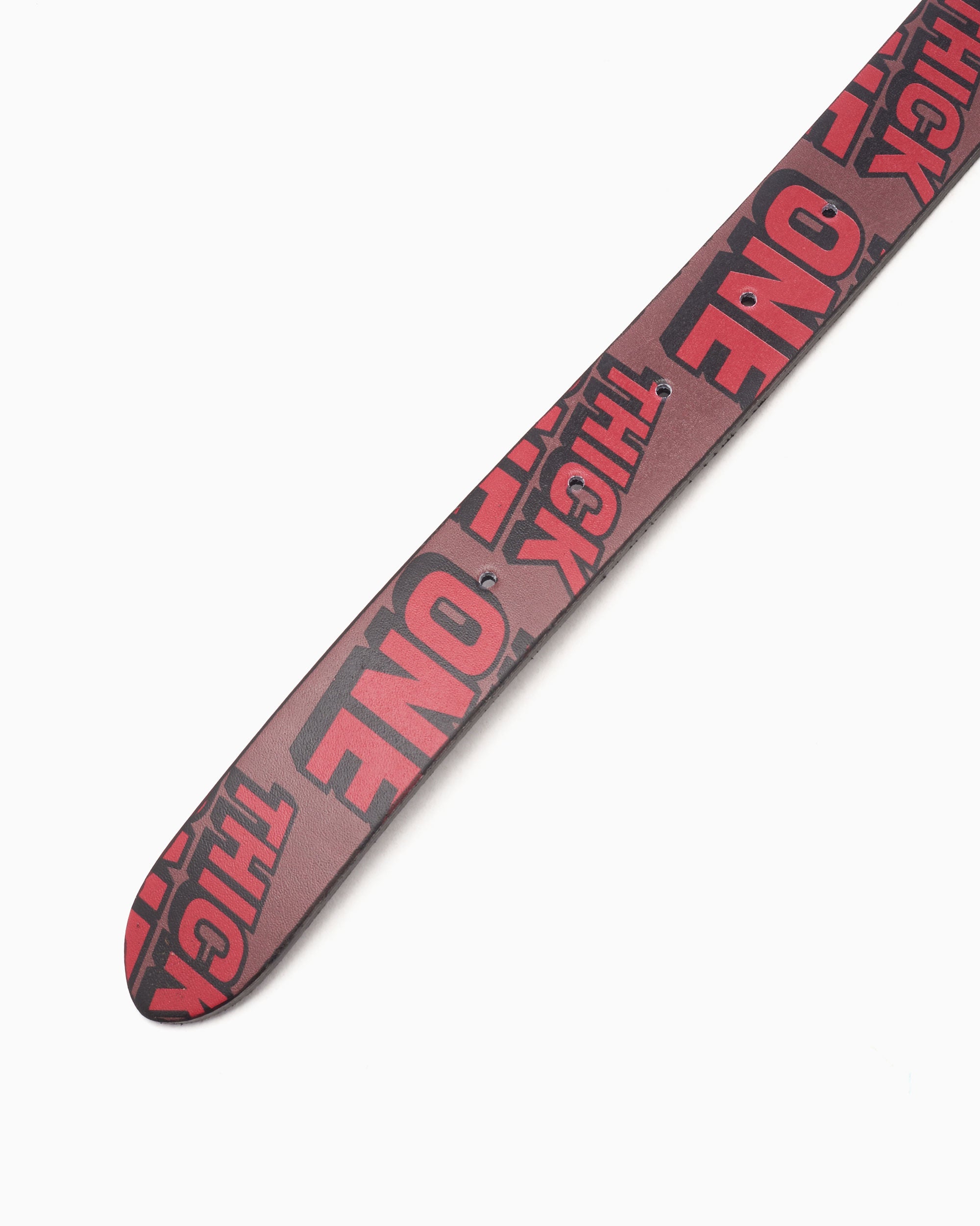 Sky High Farm Workwear Thick One Unisex Allover Print Leather Belt Uni