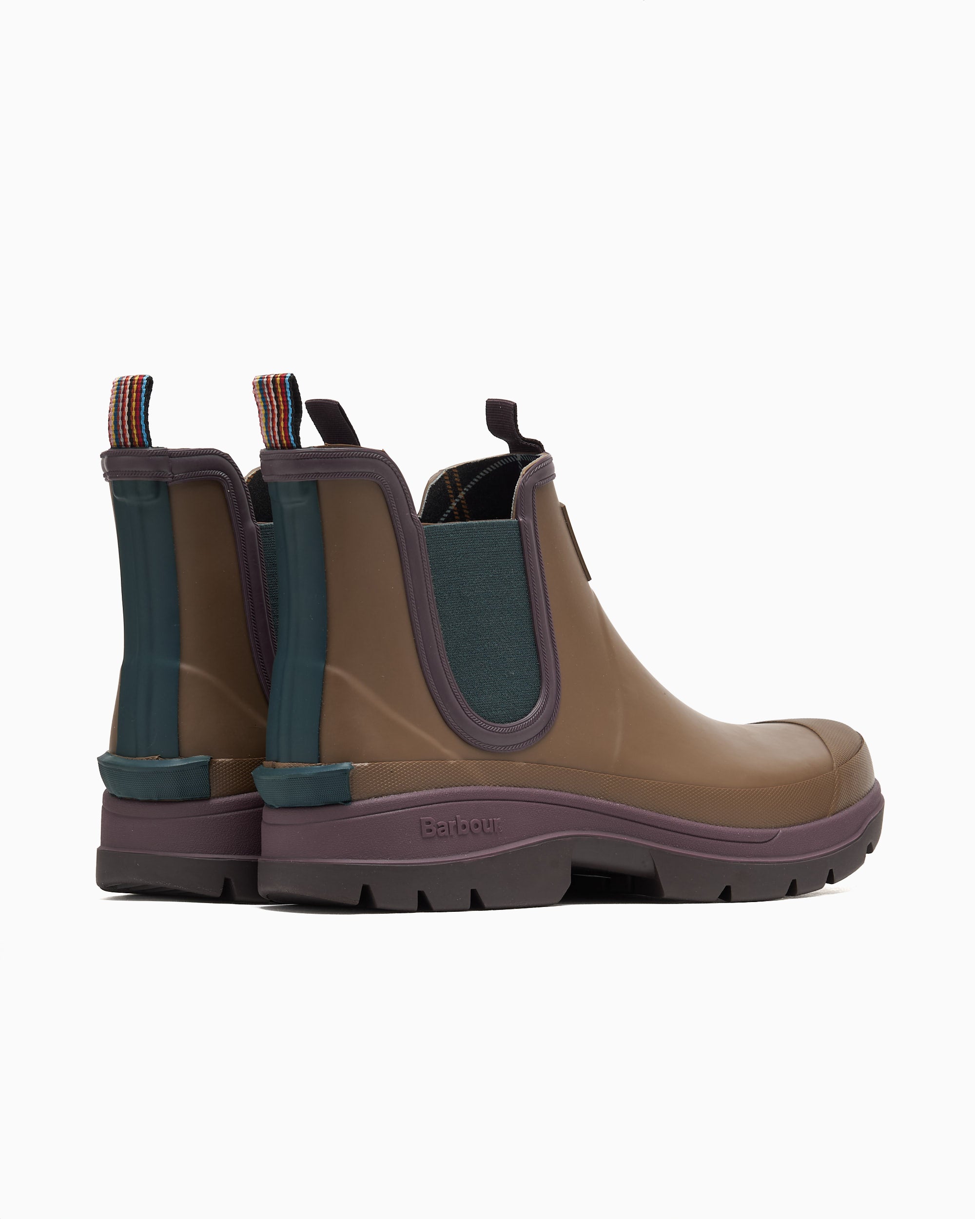 Smith Paul チェルシーブーツ コラボ Smith Paul Barbour loves Footwear Barbour by Tan Wellingtons Ankle Barbour 靴