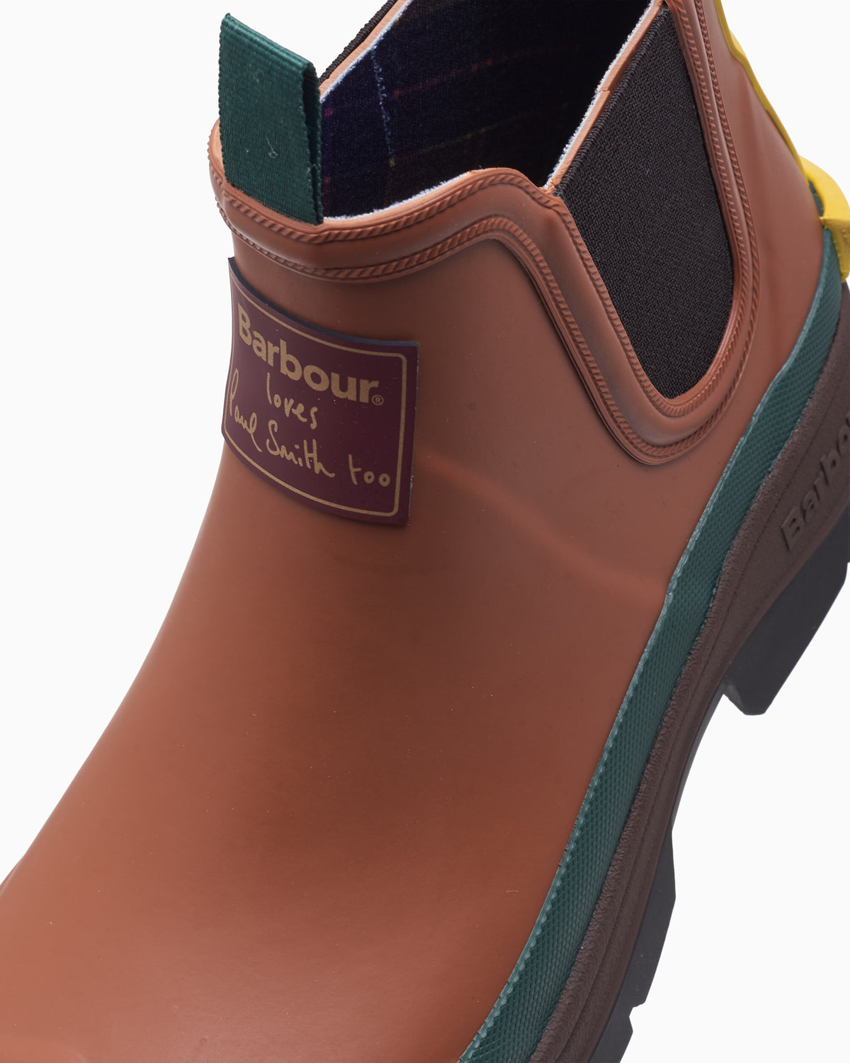 Boots Barbour x Paul Smith Chelsea Welly Women's Boots - LRF0149BR71