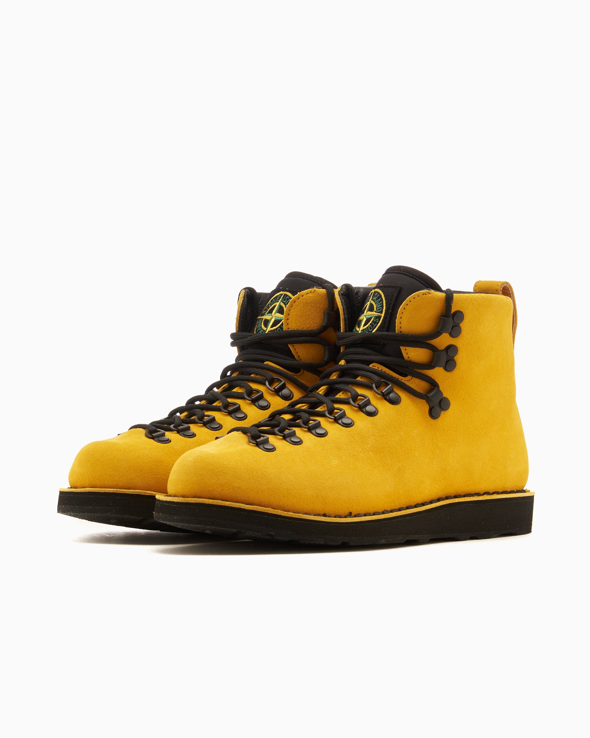 靴 YELLO STONE LONG STYLE NO:YE-18A1-LB31 Stone Island Suede Leather Boot Vibram Men's Boots