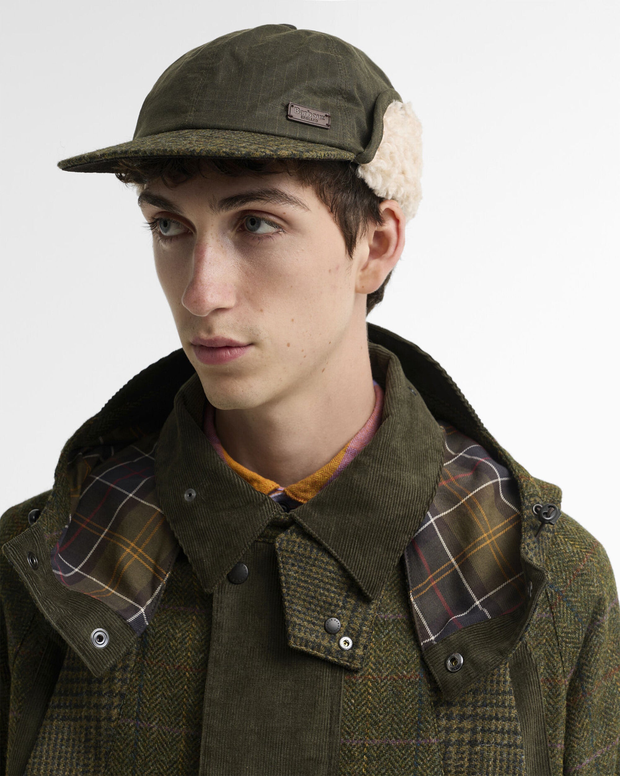 Barbour x Norbit Waxed Carpenter Unisex Cap