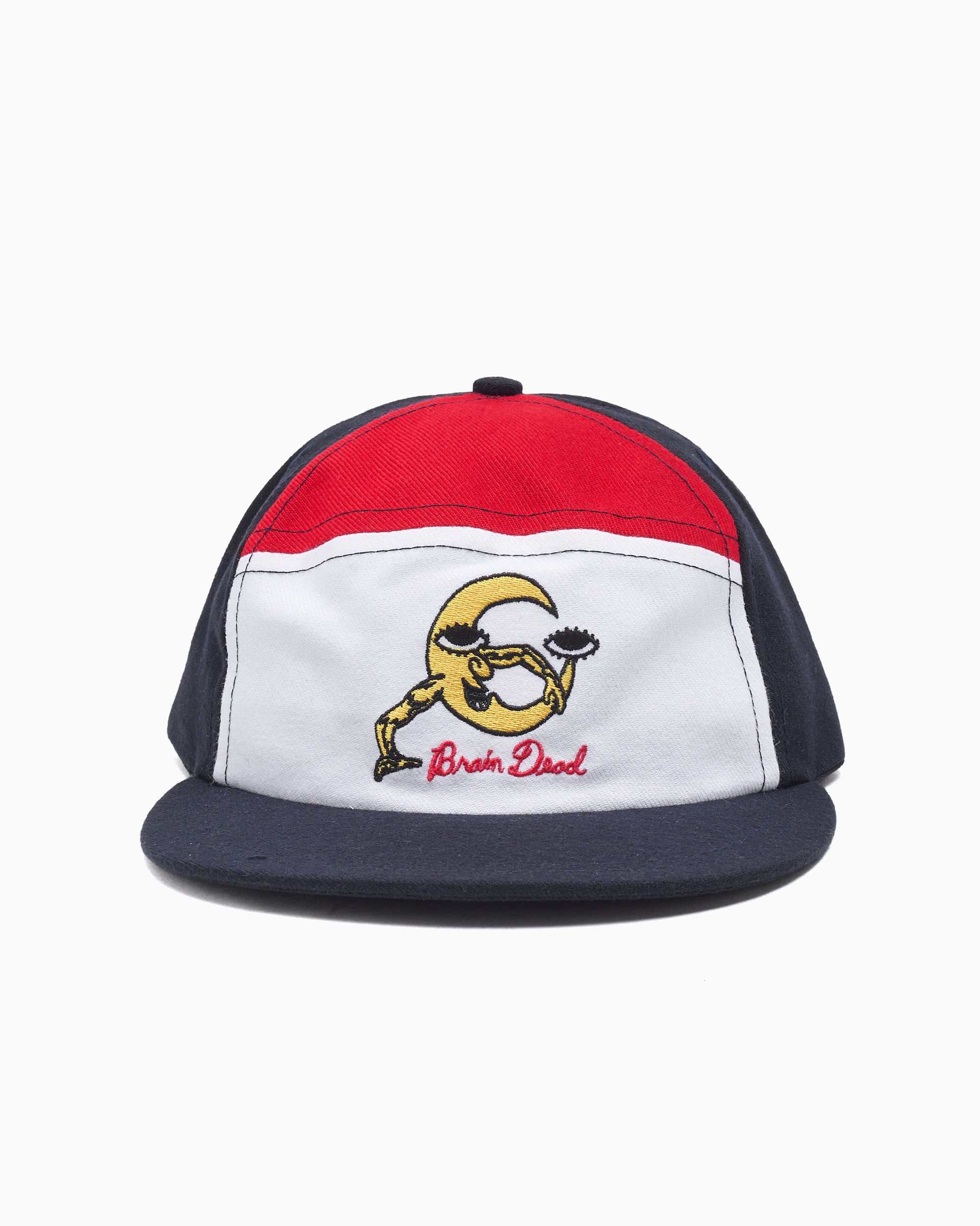Caps Brain Dead Waning Crescent Unisex Cap - BDF25HO10047-NAVYMLT