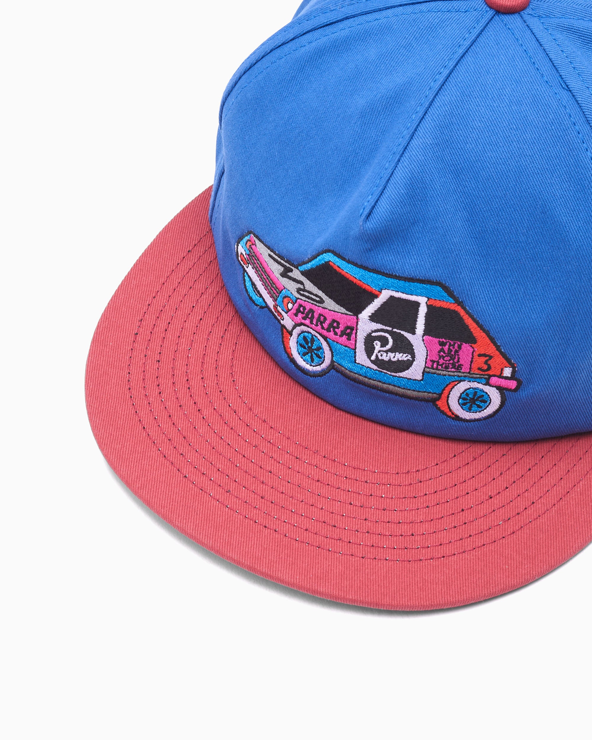 Caps by Parra No Car Unisex Cap - 56290-Blue