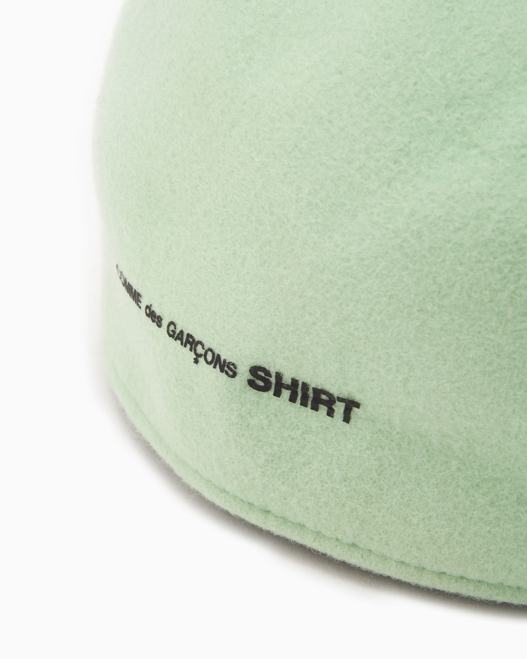 Comme Des Garçons Shirt Embroidered Logo Unisex Hunting Cap Unisex Cap
