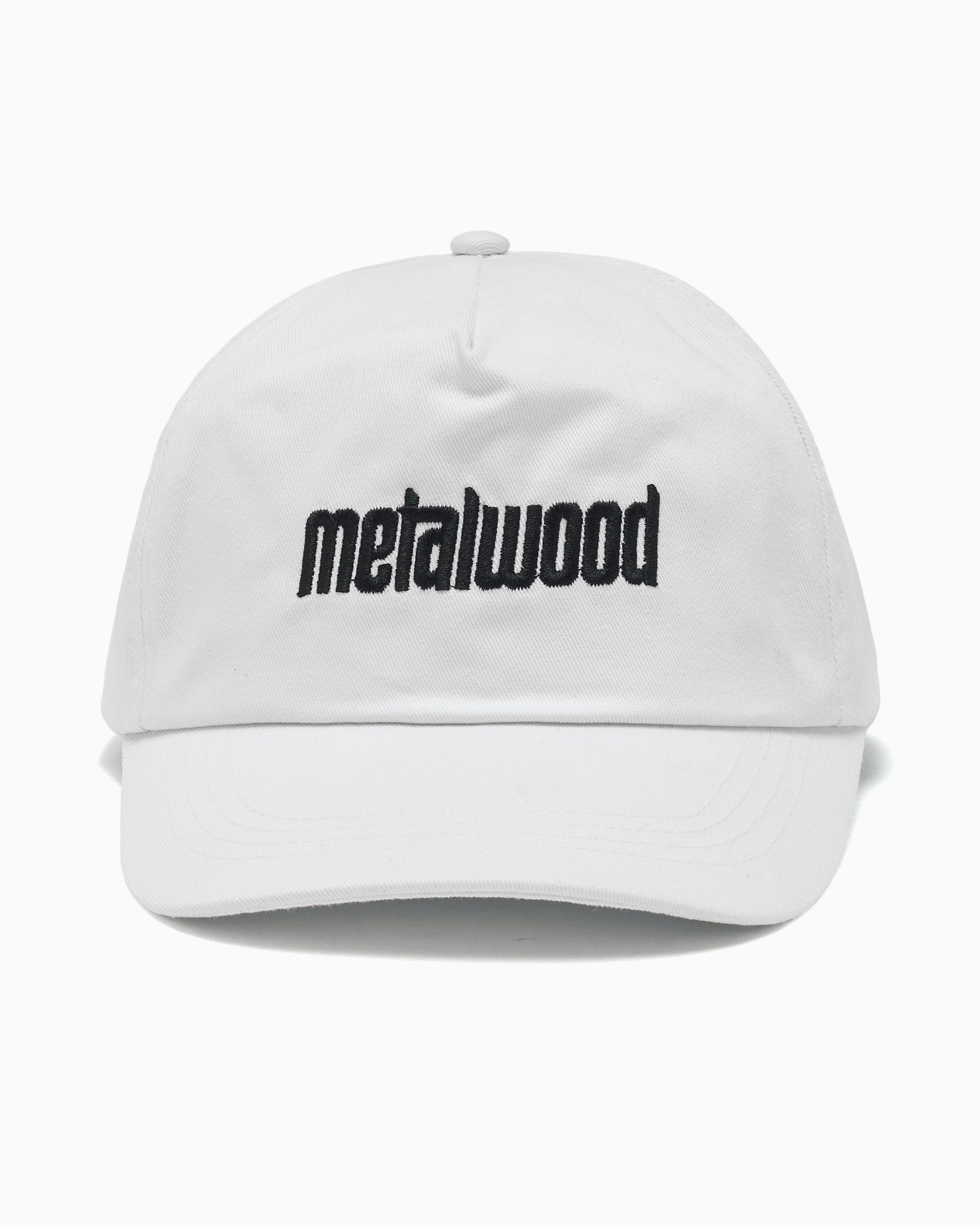 Caps Metalwood Studio Metal Logo Unisex Cap - MWS25-01-10-WHT