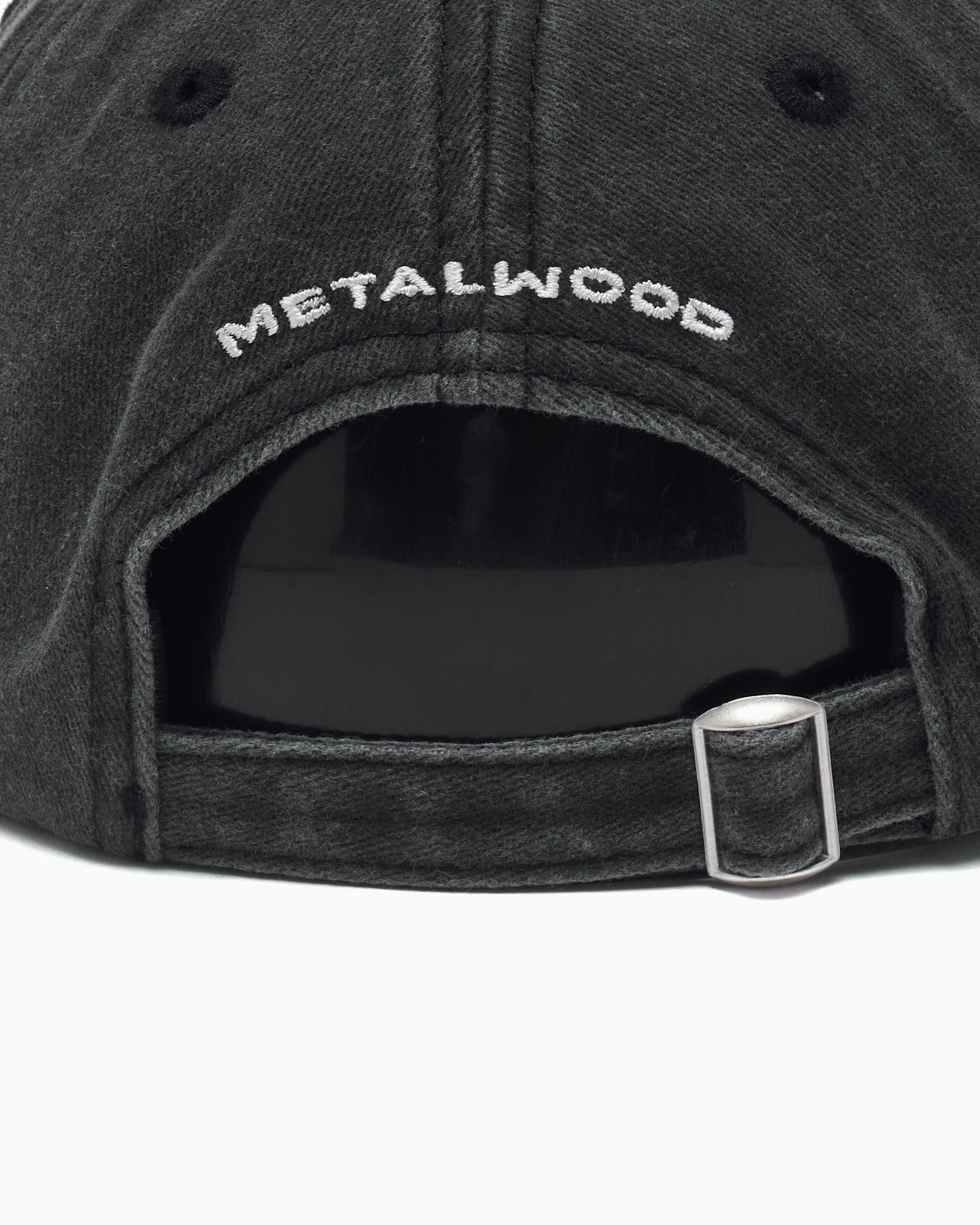 Caps Metalwood Studio Tour Sponsor 6-Panel Strapback Unisex Cap - MWS25-01-04-BLK