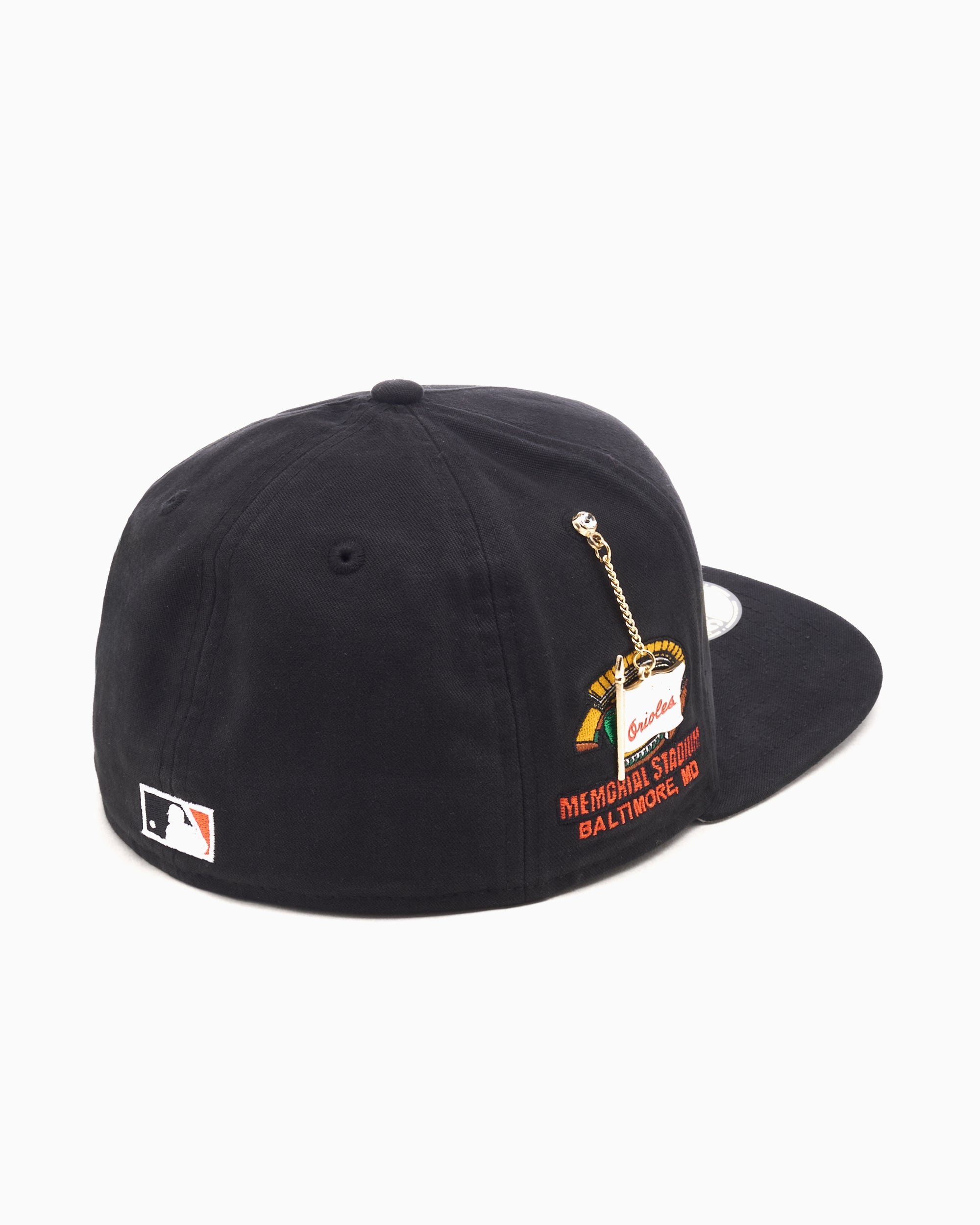 Caps New Era Golfer Baltimore Orioles VS Cooperstown Championship Side Flag Unisex Cap Unisex Cap - 60640949