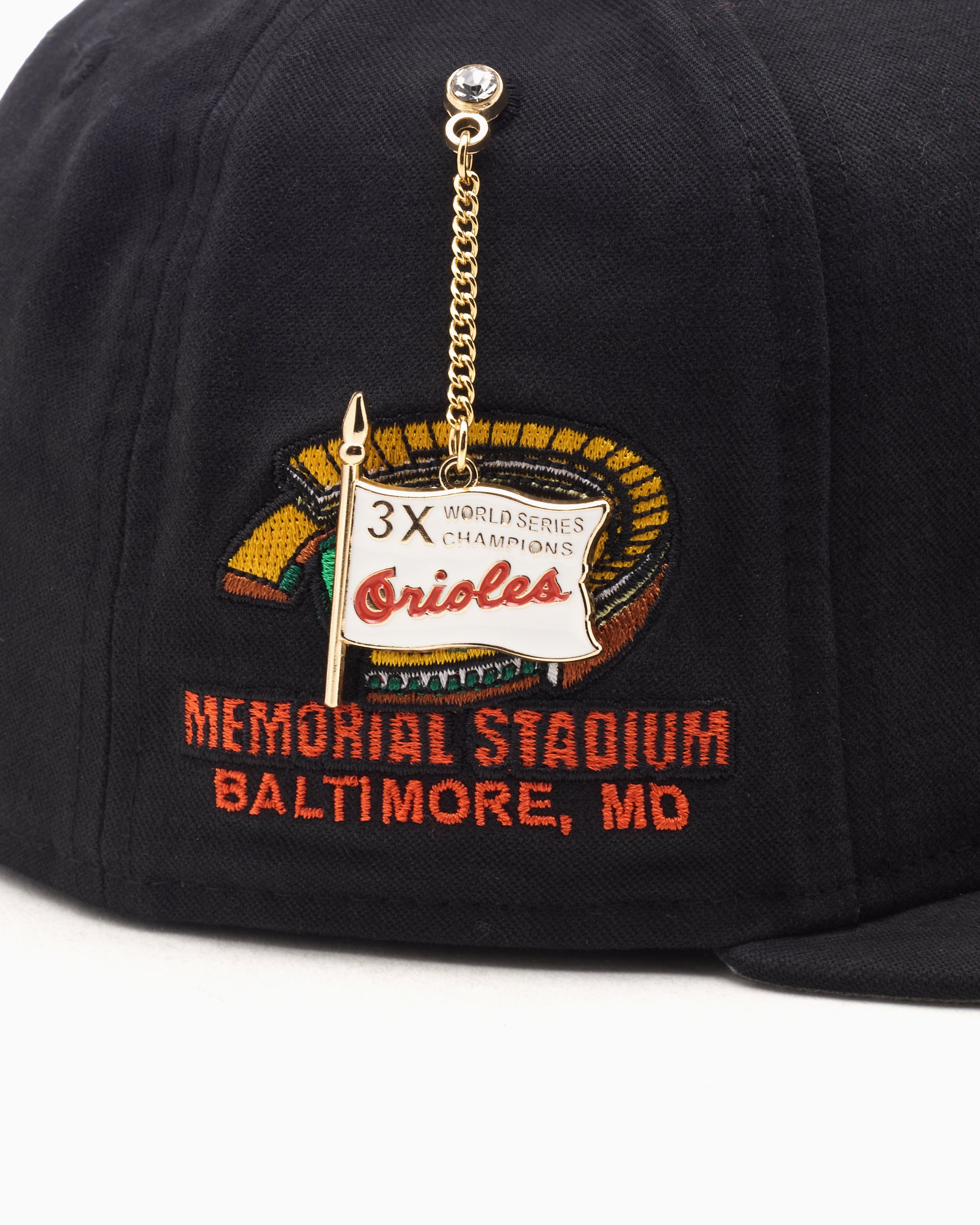New Era Golfer Baltimore Orioles VS Cooperstown Championship Side Flag