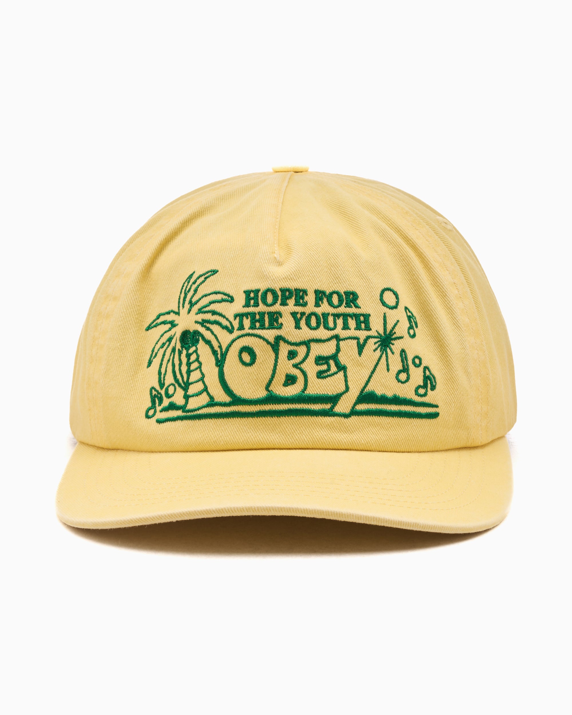 Caps OBEY Clothing Hope Unisex Cap - 100490135-YEL