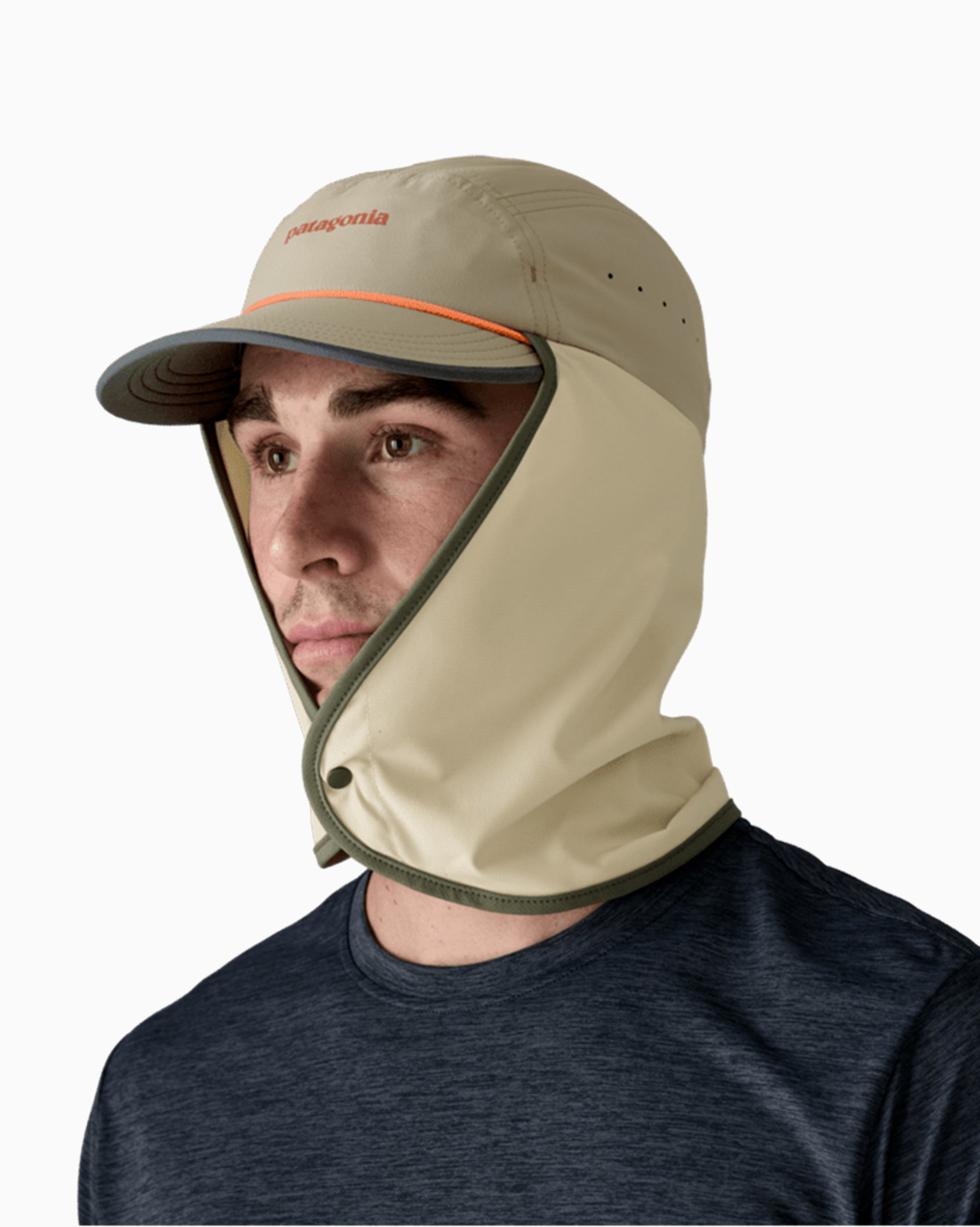 Caps Patagonia Caped Merganzer Water-Repellent Unisex Cap - 33570-RVGN
