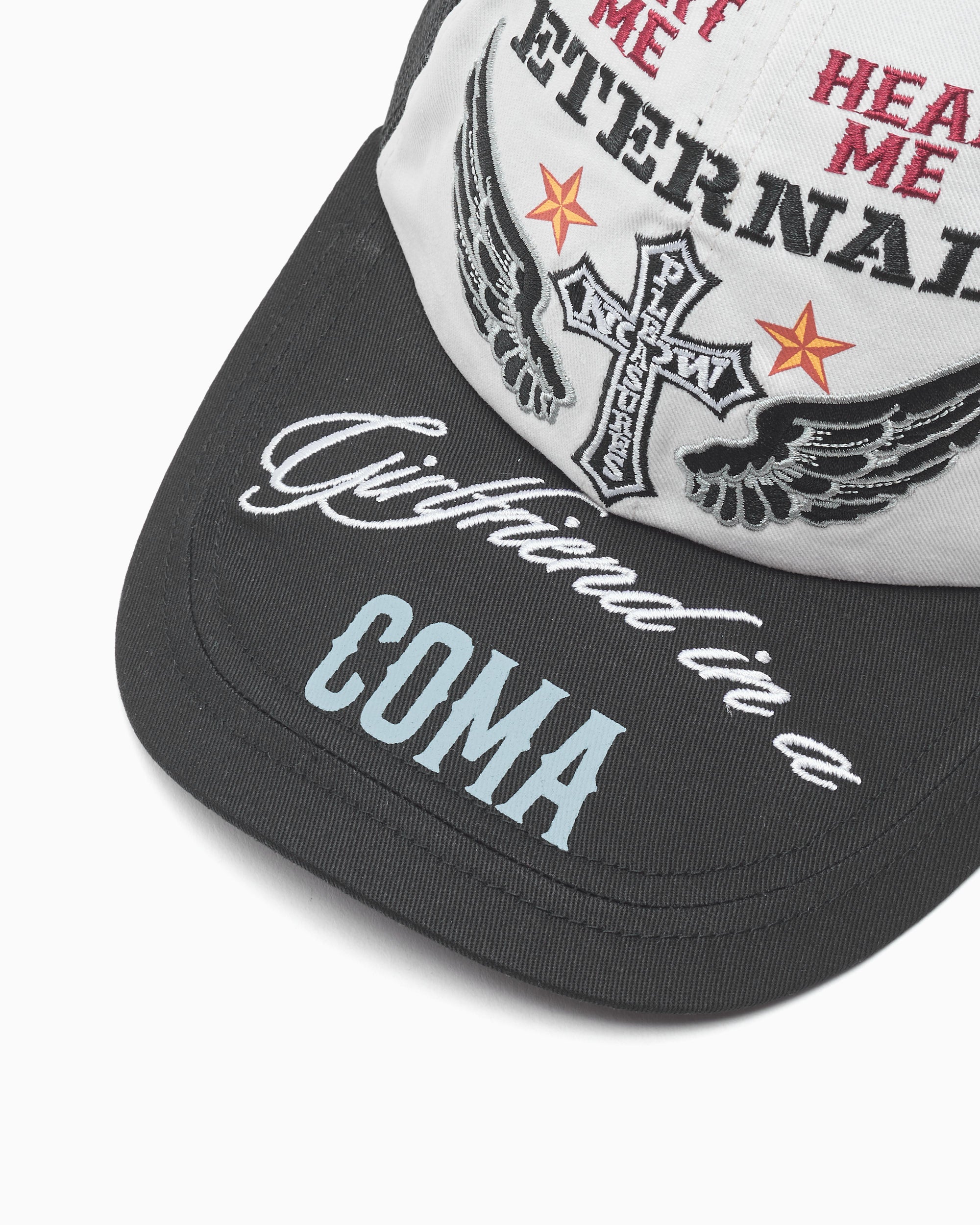 Caps Pleasures Coma Unisex Cap - P26SP078-BLACK