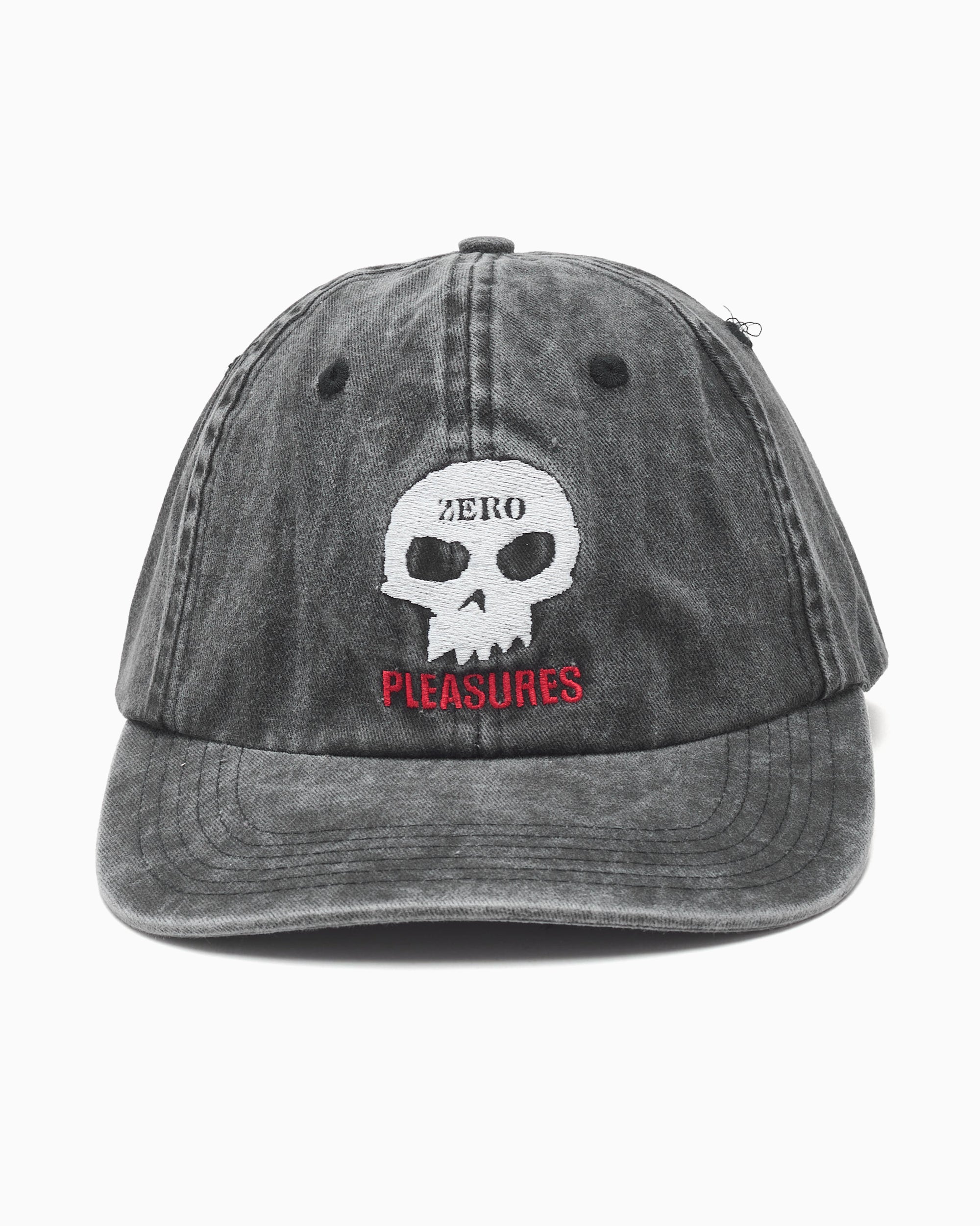 Caps Pleasures x Zero Skull Dad Unisex Cap - P26SPZ014-BLACK