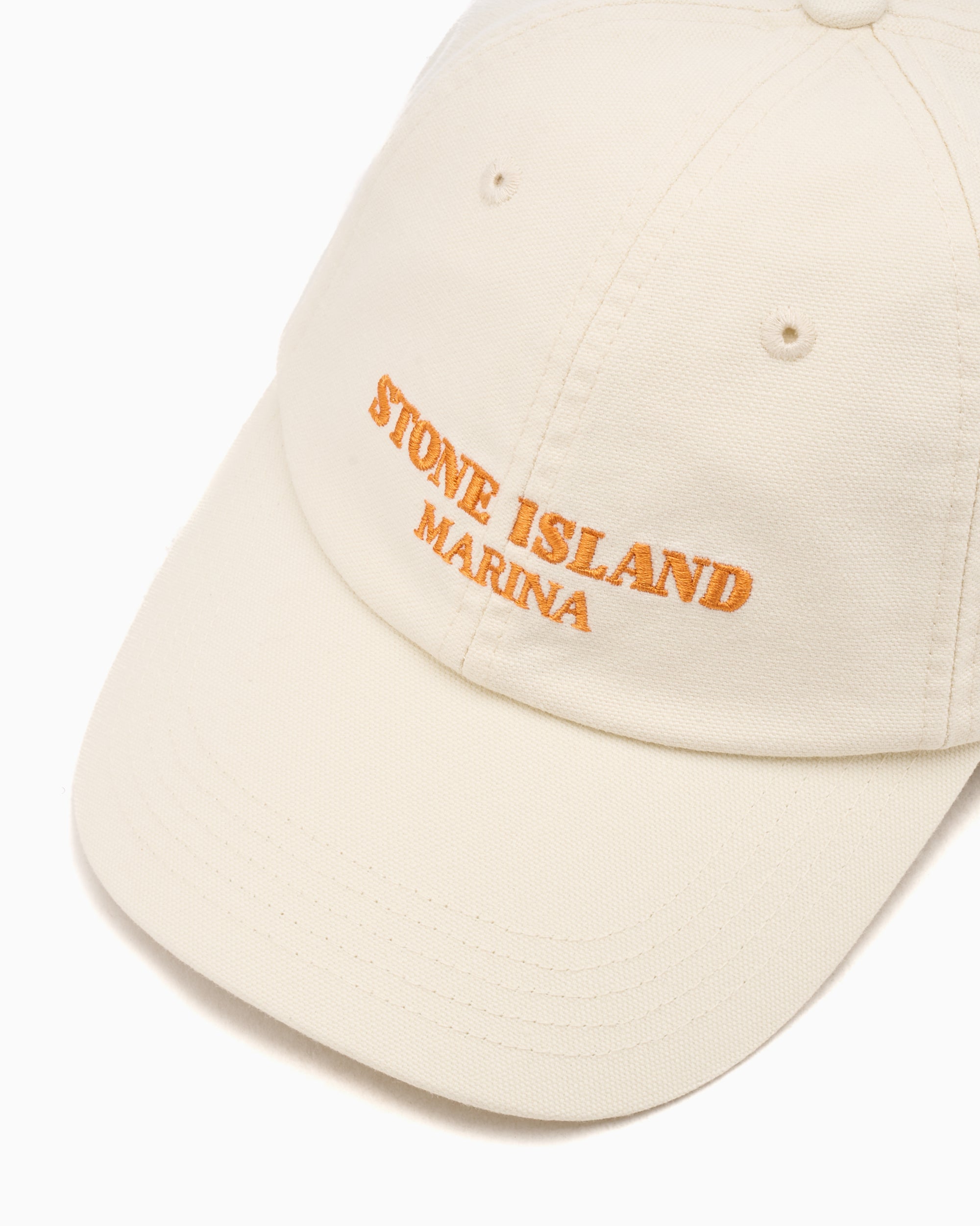 ★ほぼ未使用★ STONE  CAP WHITE （unisex） Stone Island Marina Unisex Cap Unisex Cap