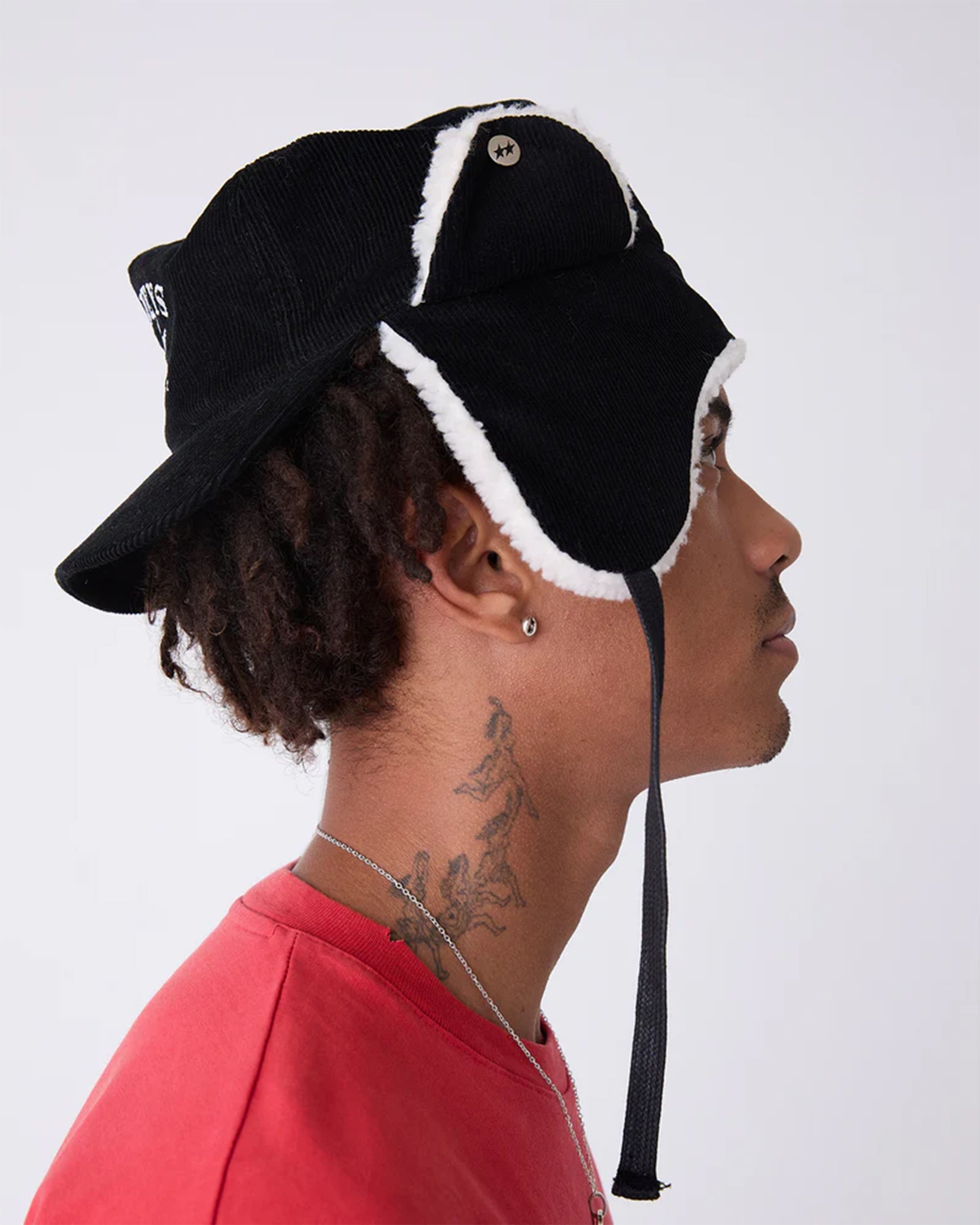 TwoJeys Heavy Silver With Earflaps Unisex Cap