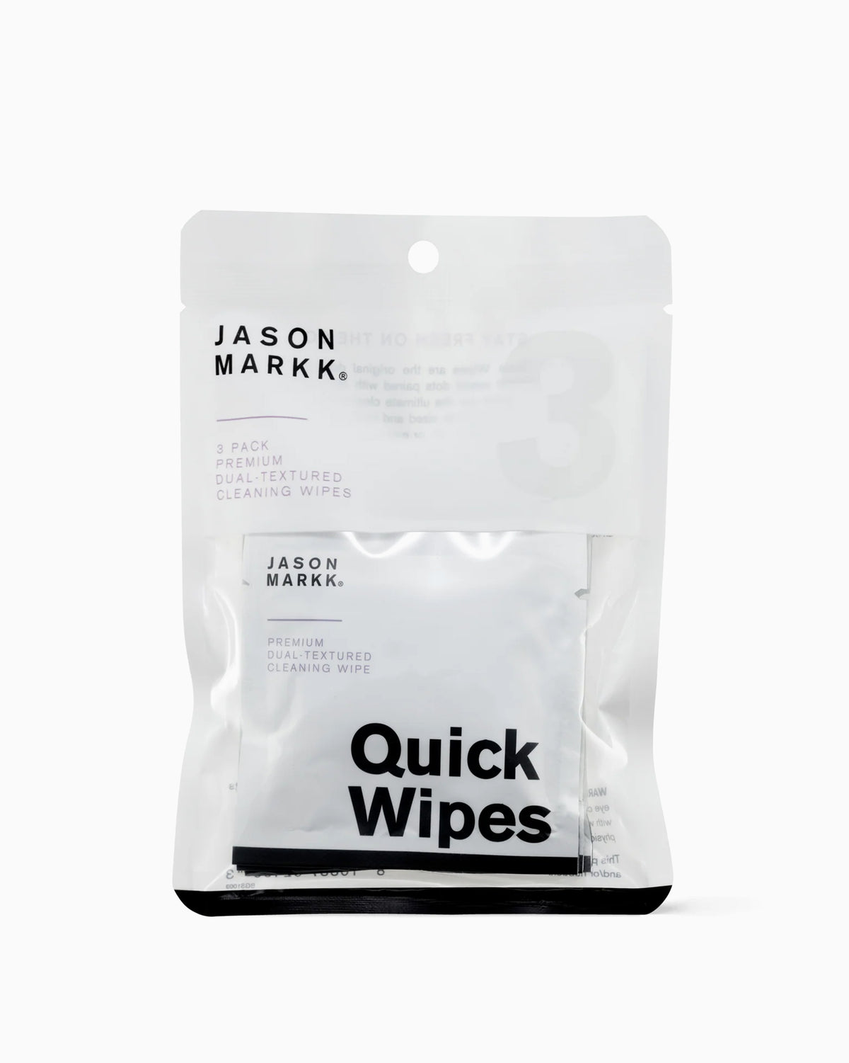 Cleaning & Care Jason Markk Quick Wipes Unisex Cleaning & Care (3 pack) - JM130230