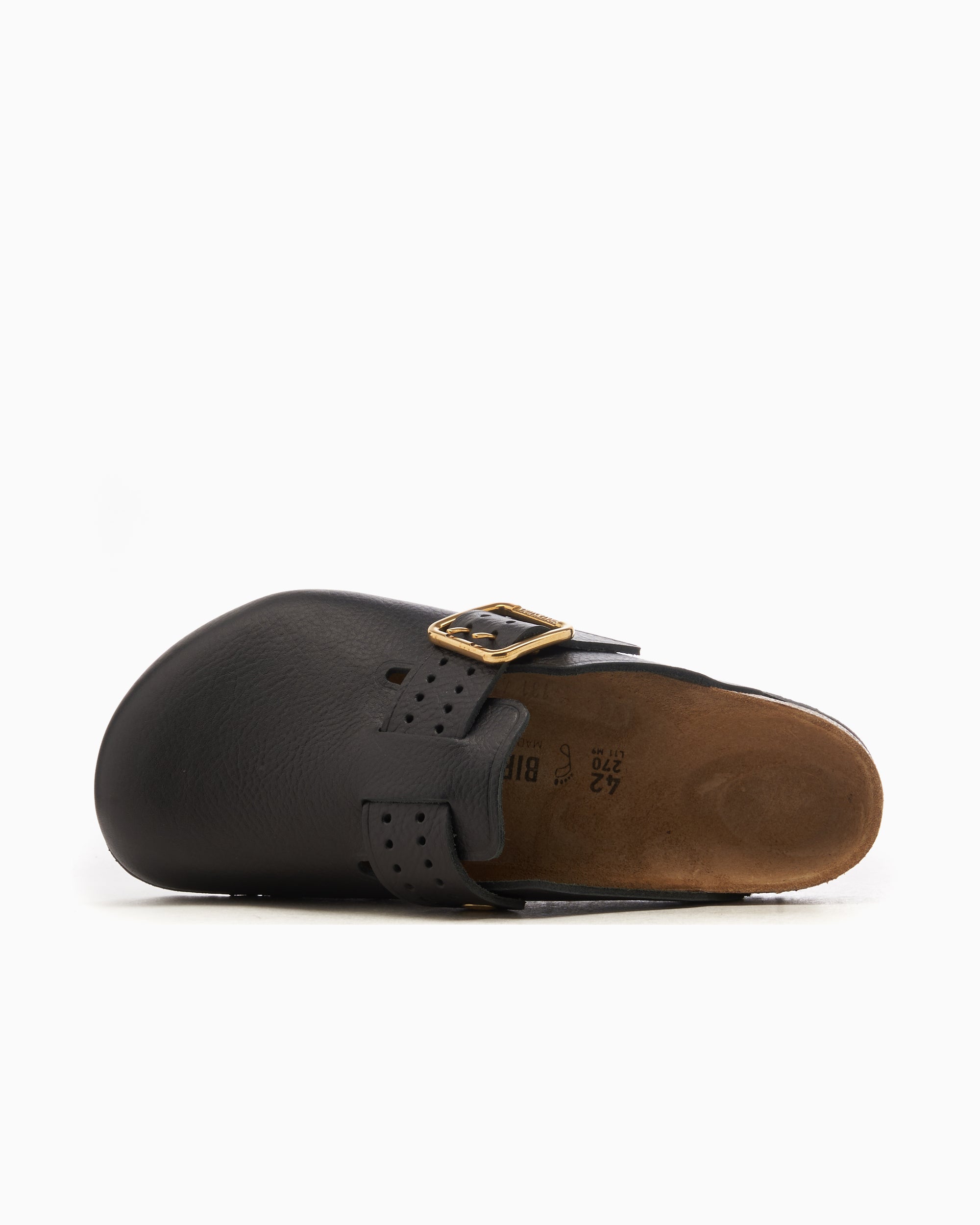 BIRKENSTOCK Boston Bold Natural Leather Regular