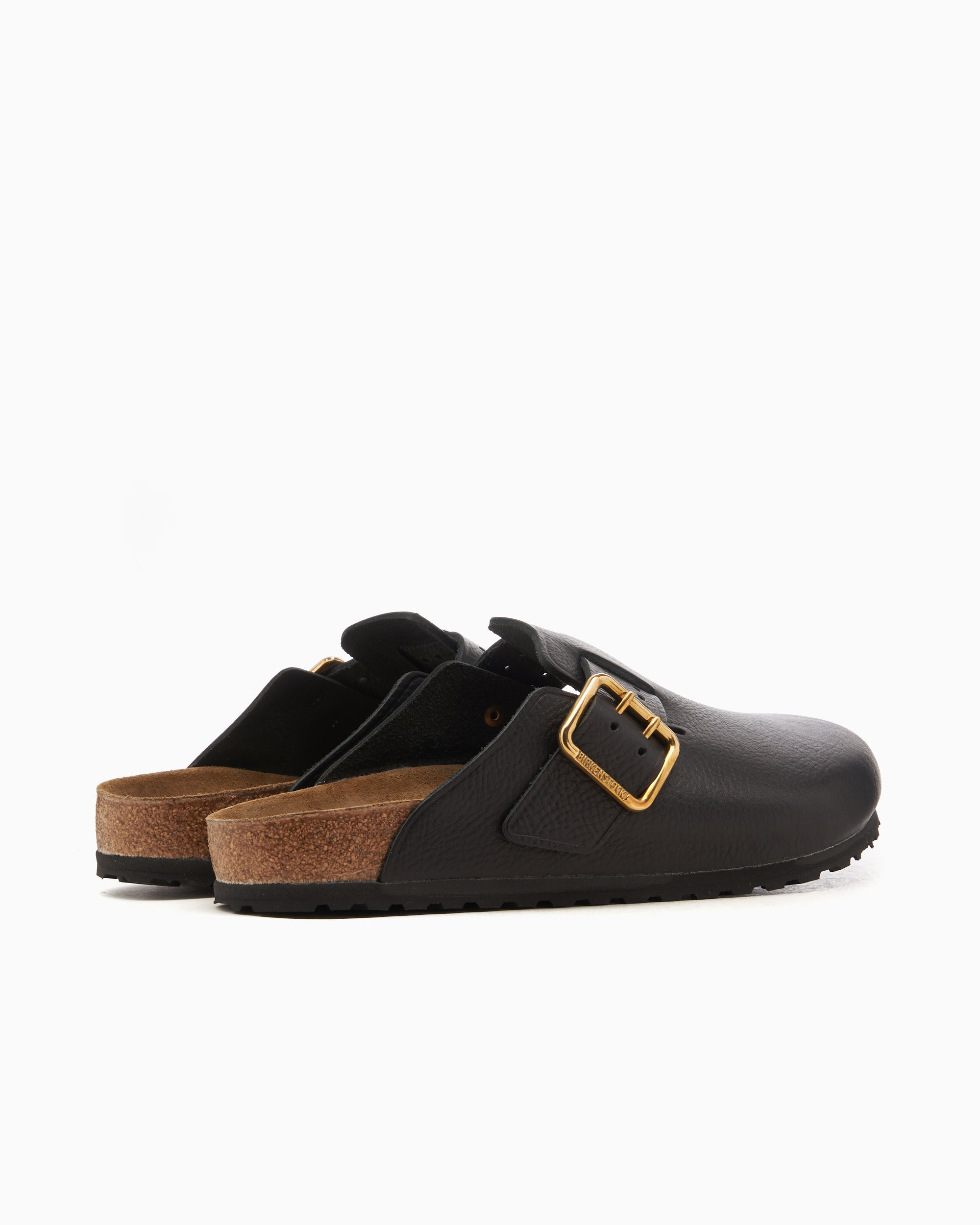 BIRKENSTOCK Boston Bold Natural Leather Regular