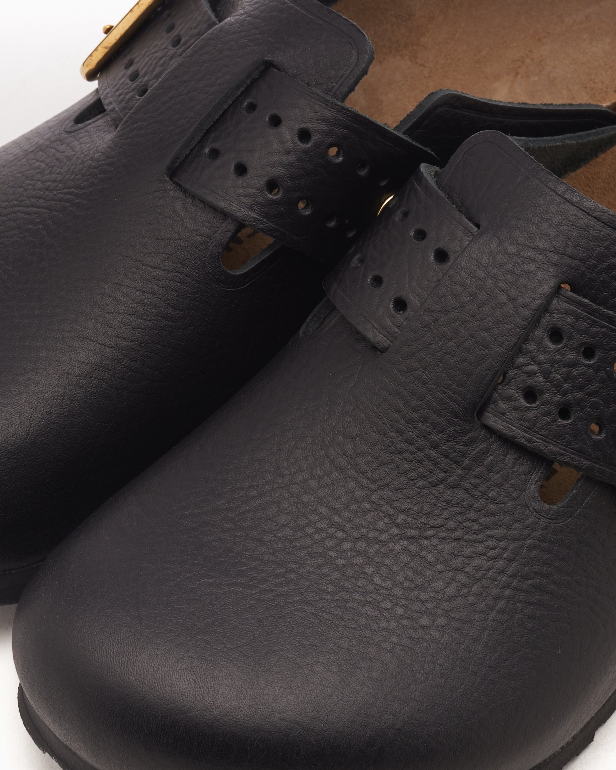 BIRKENSTOCK Boston Bold Natural Leather Regular