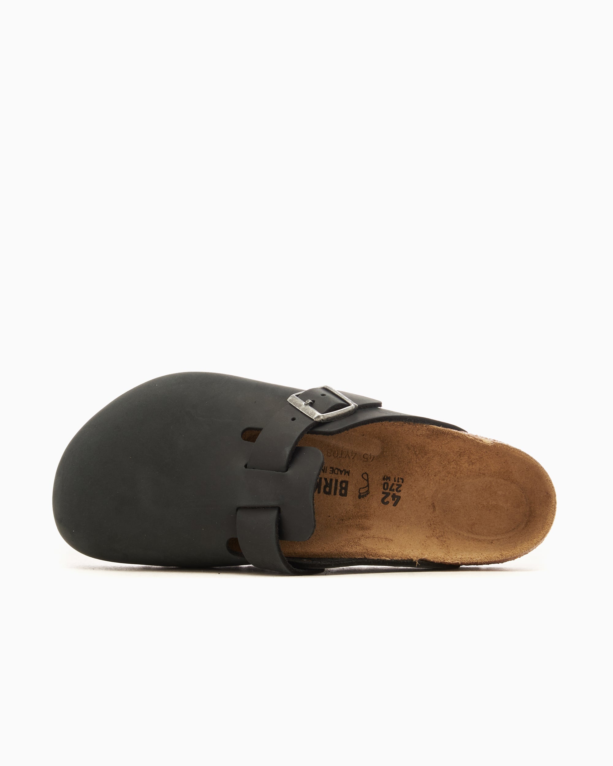 BIRKENSTOCK Boston Natural Leather Oiled Regular