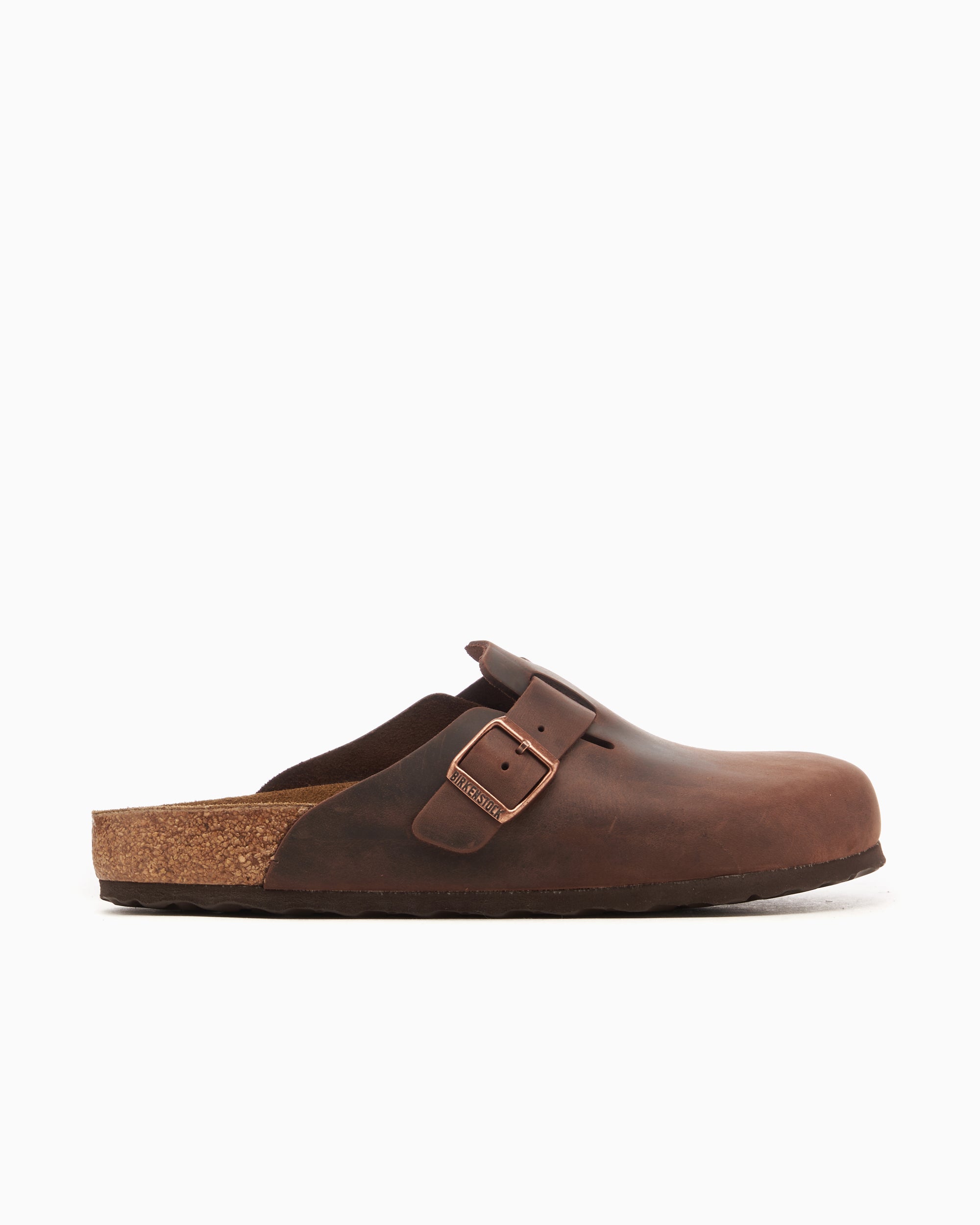 BIRKENSTOCK Boston Natural Leather Oiled Regular