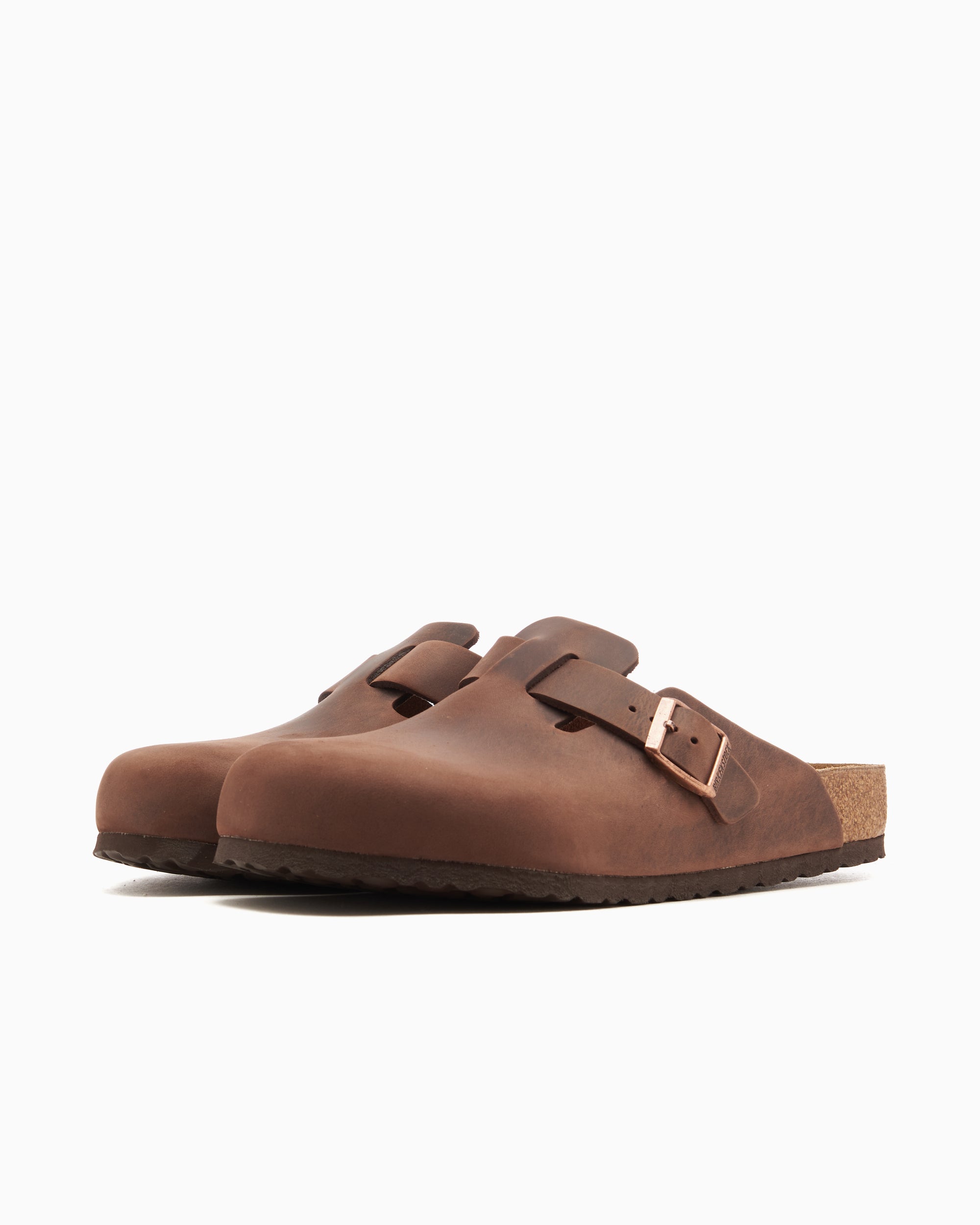 BIRKENSTOCK Boston Natural Leather Oiled Regular