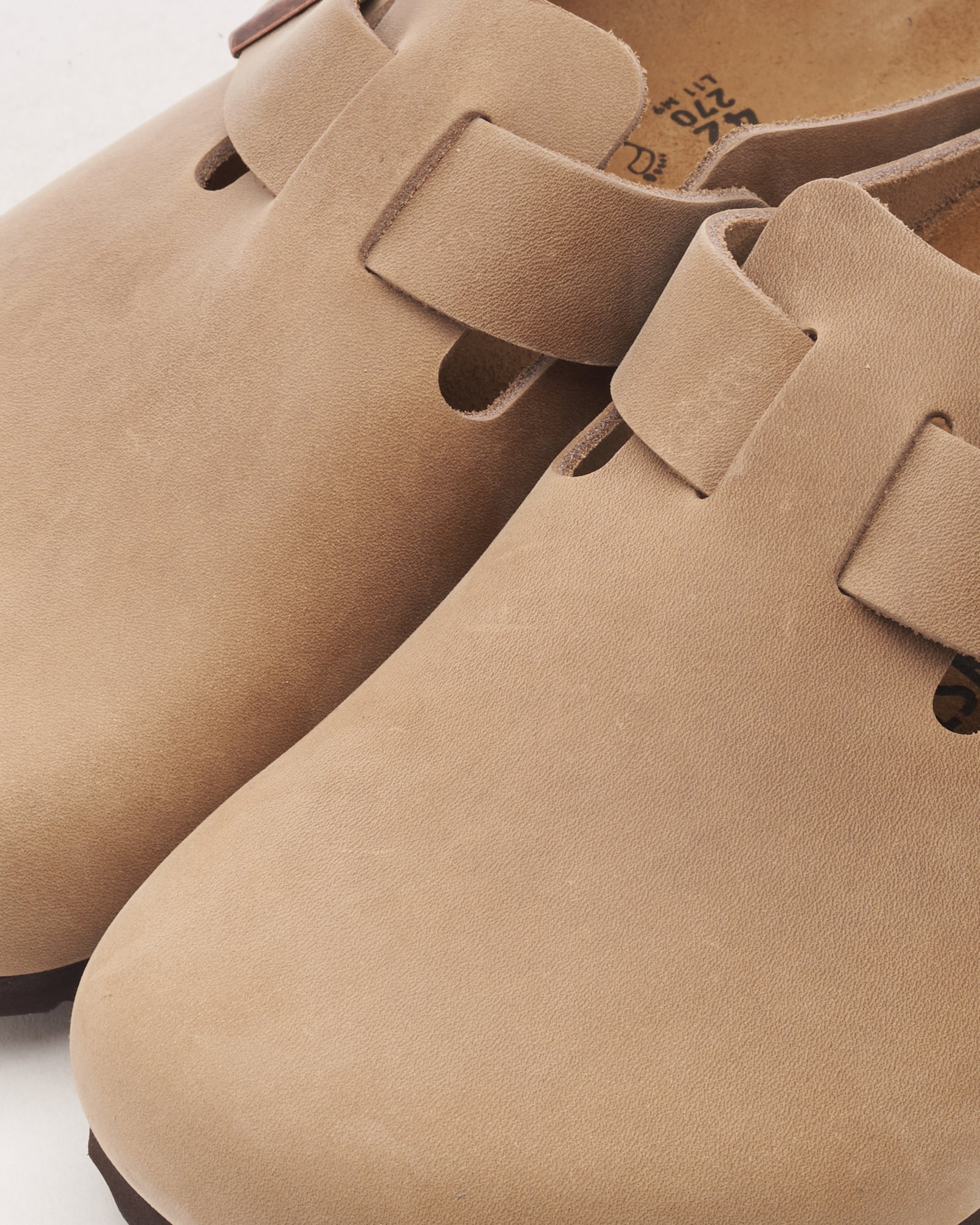 Clogs BIRKENSTOCK Boston Natural Leather Oiled Regular - 960811