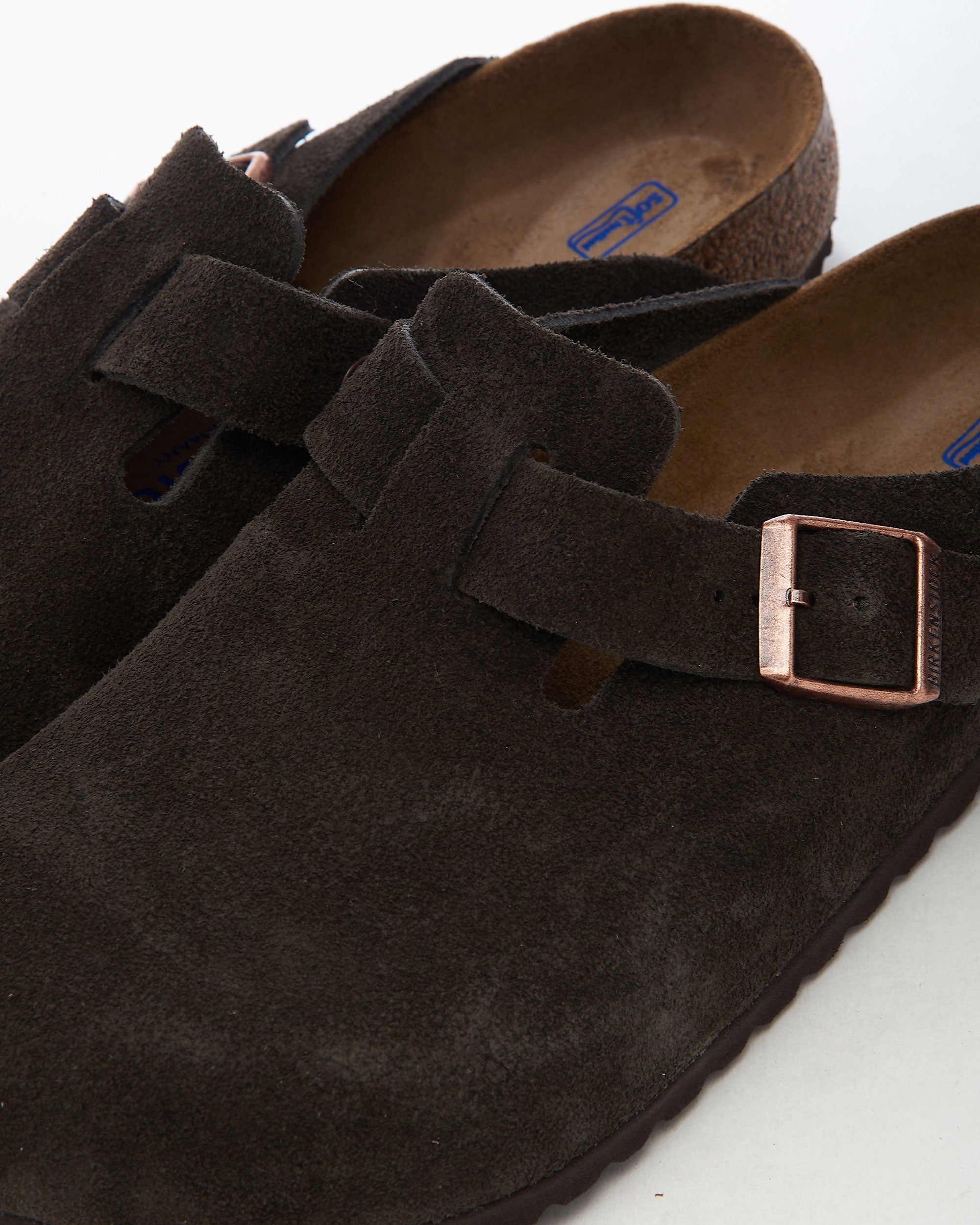 BIRKENSTOCK Boston モカ　43 Buy Men's Birkenstock Boston Soft Footbed Mocha Suede