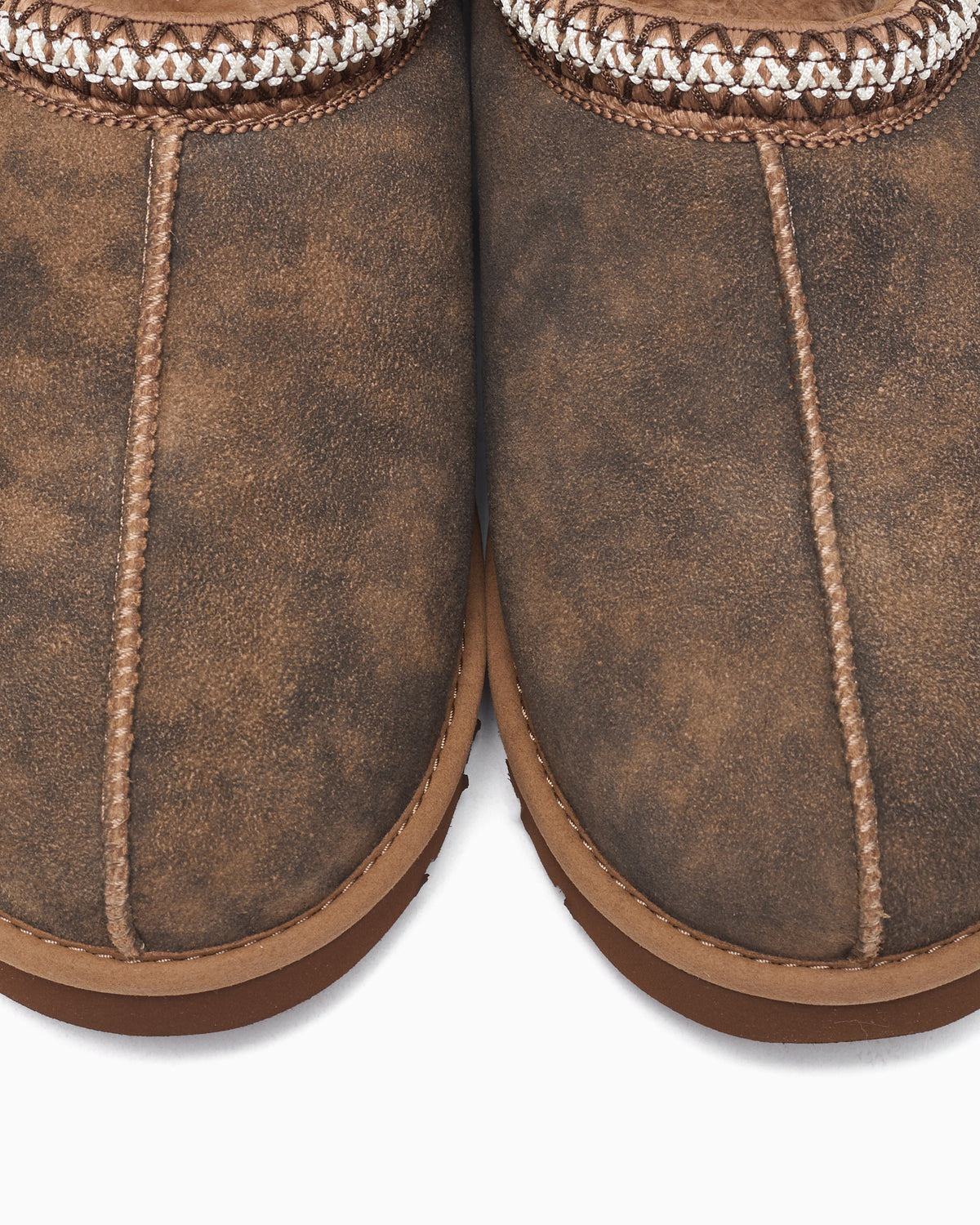 Mens Size 8 UGG Tasman Baxter Slipper Chestnut Shoes 1173810-CHE NEW UGG Tasman Baxter slippers for Men - Brown in USA | Level Shoes main image 3