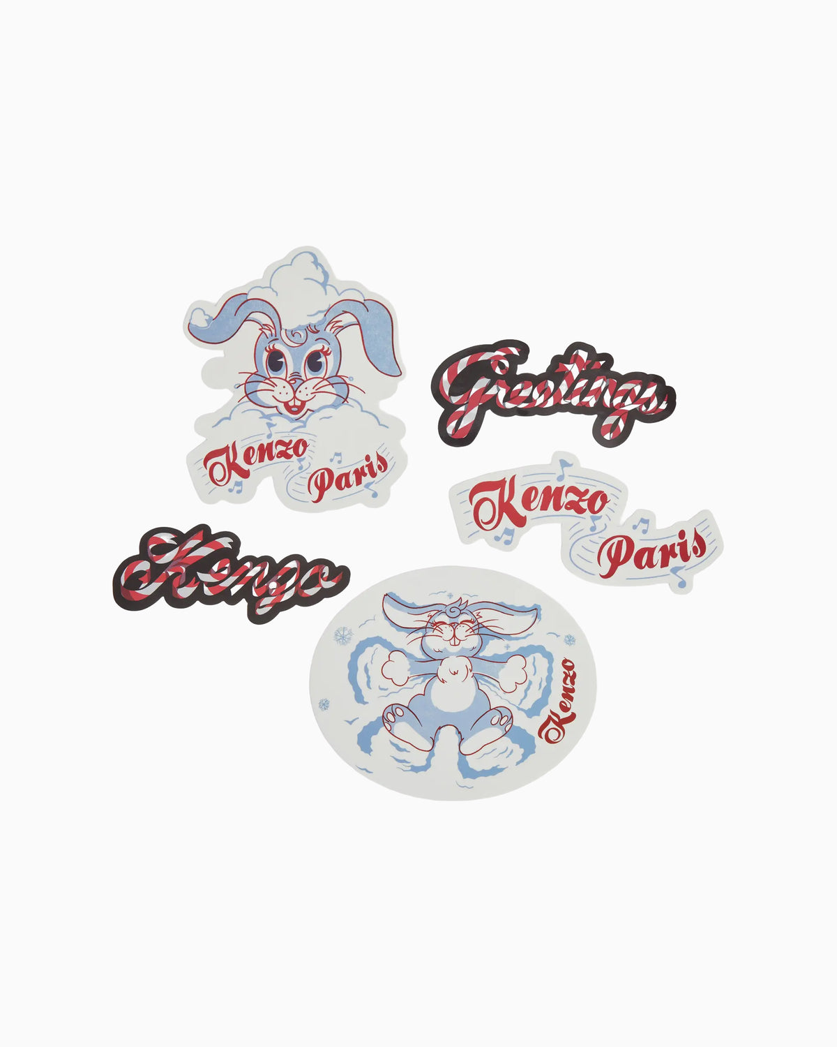 Kenzo Winter Holidays Stickers