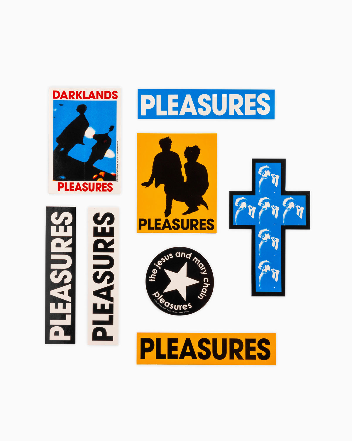 Pleasures x Jesus And Mary Chain Jamc Sticker Pack