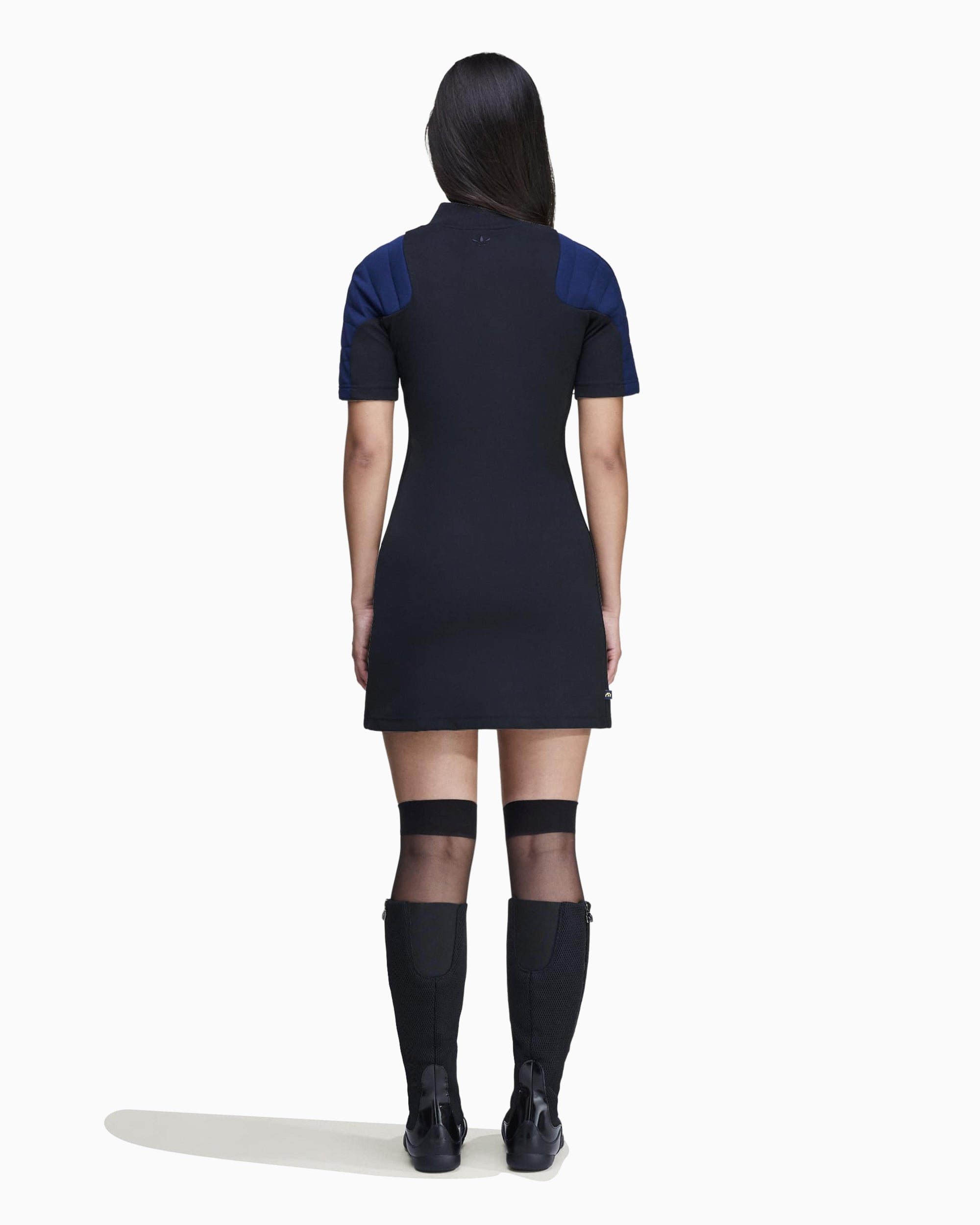 adidas navy blue dress adidas Originals x Miaou Slim Women's Short Dress