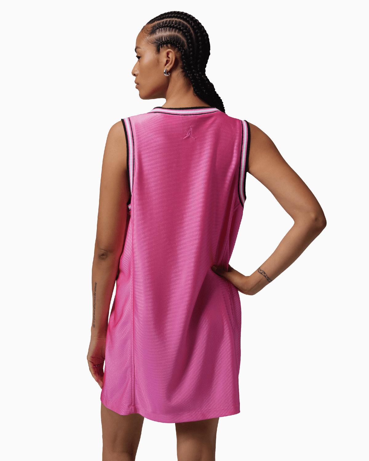 jersey women's dresses Thea Divine Jersey Midi Dress - / Black- Size3XL
