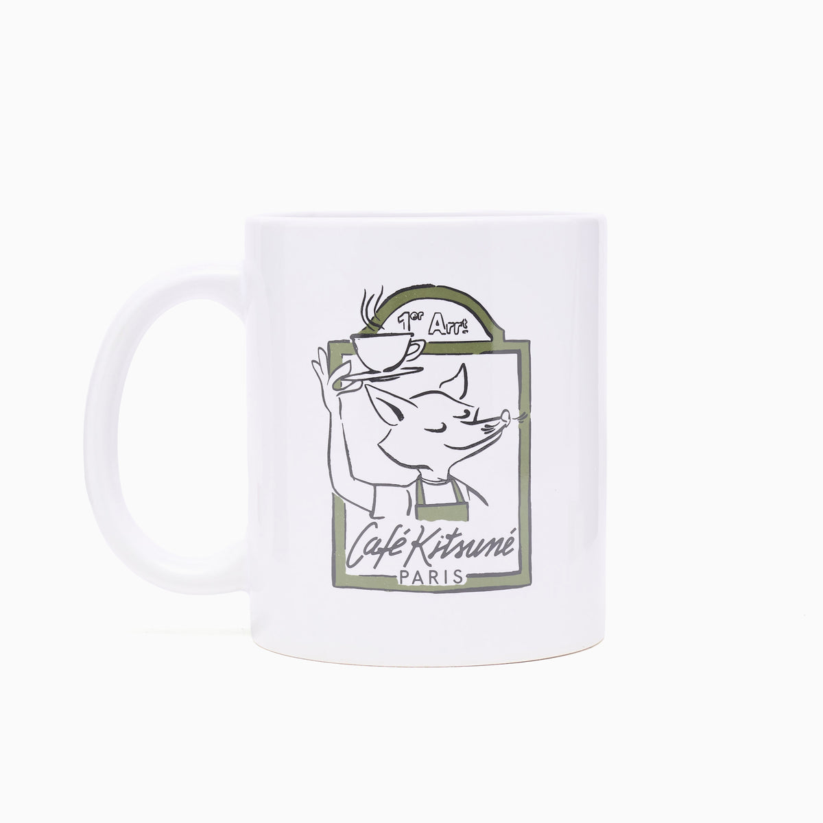 Caf Kitsun Street Fox Mug