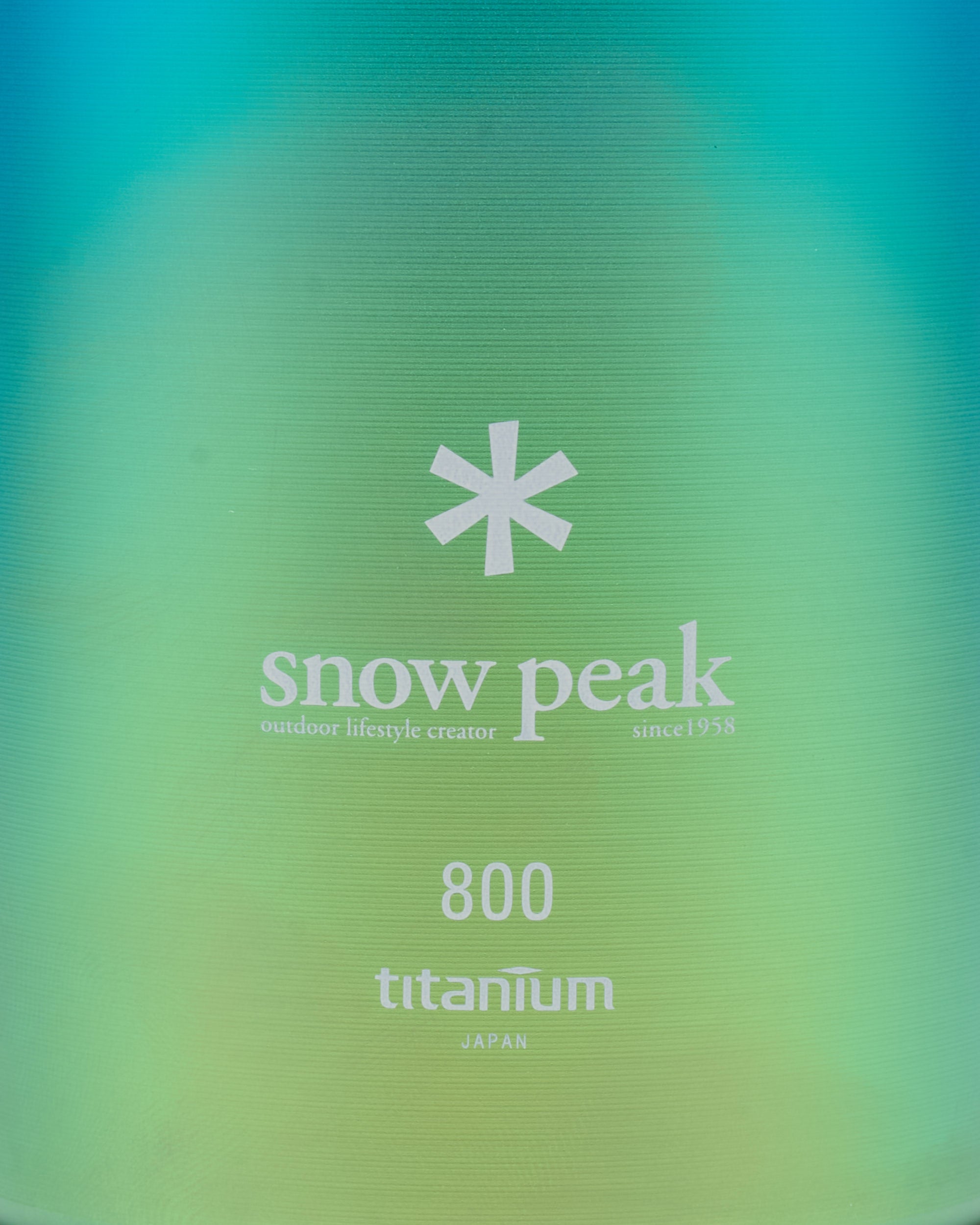 Snow Peak Recycled Titanium Aurora Bottle